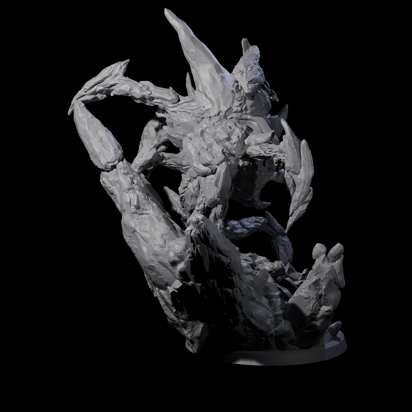 Stony Beholder Miniature for Dungeons and Dragons, Pathfinder or other TTRPGs