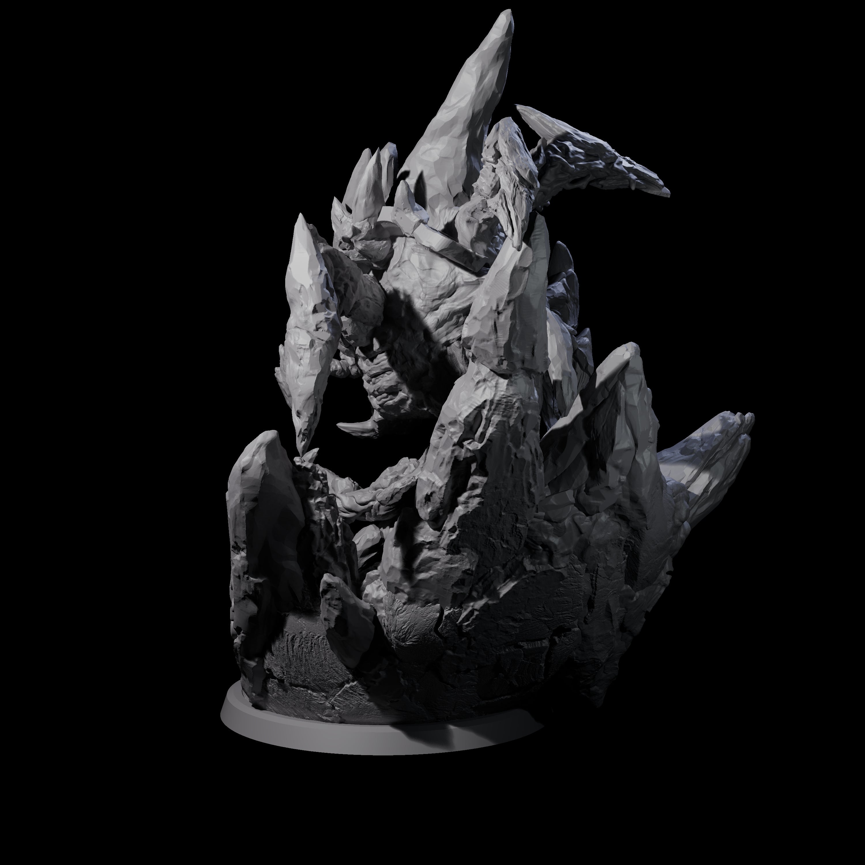 Stony Beholder Miniature for Dungeons and Dragons, Pathfinder or other TTRPGs
