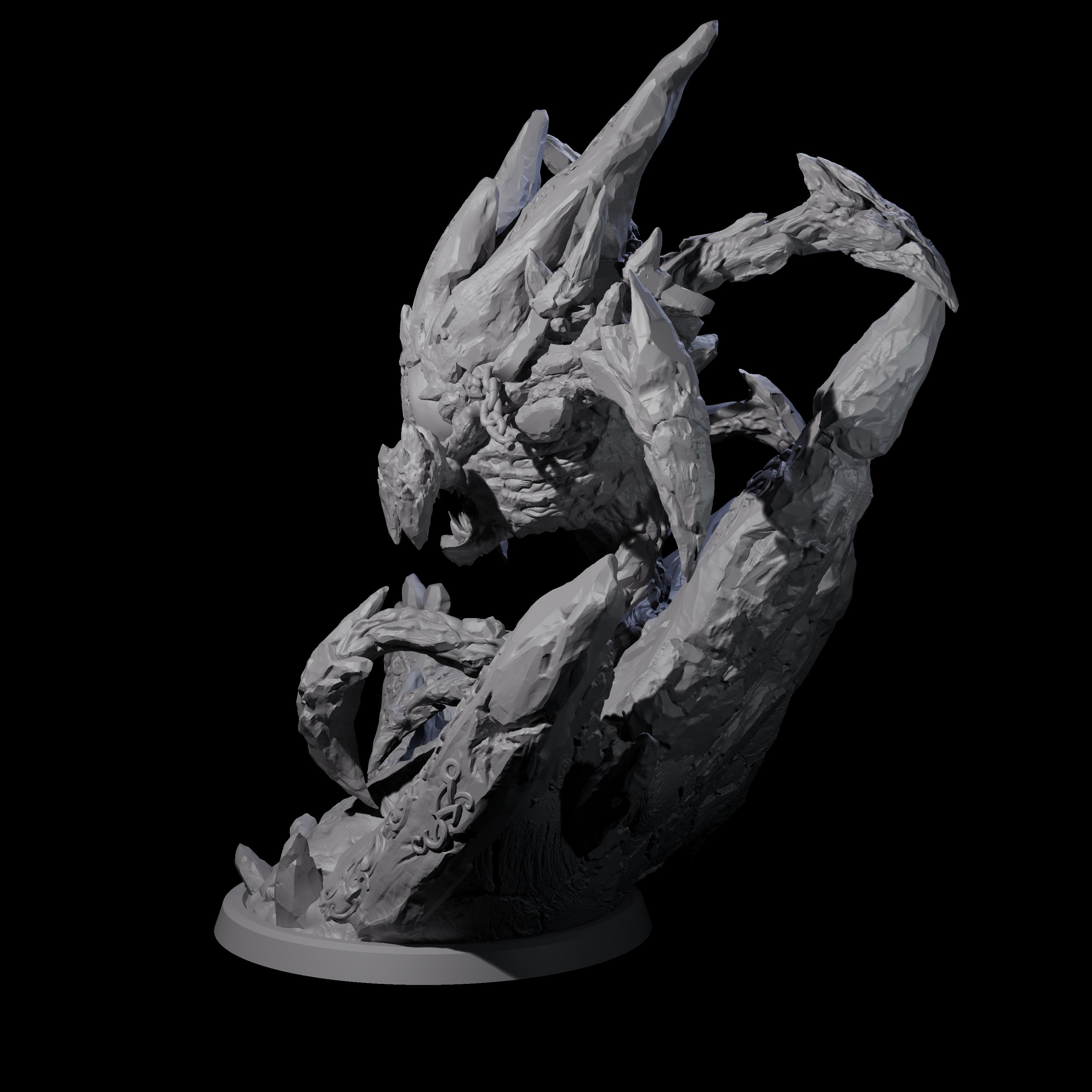 Stony Beholder Miniature for Dungeons and Dragons, Pathfinder or other TTRPGs