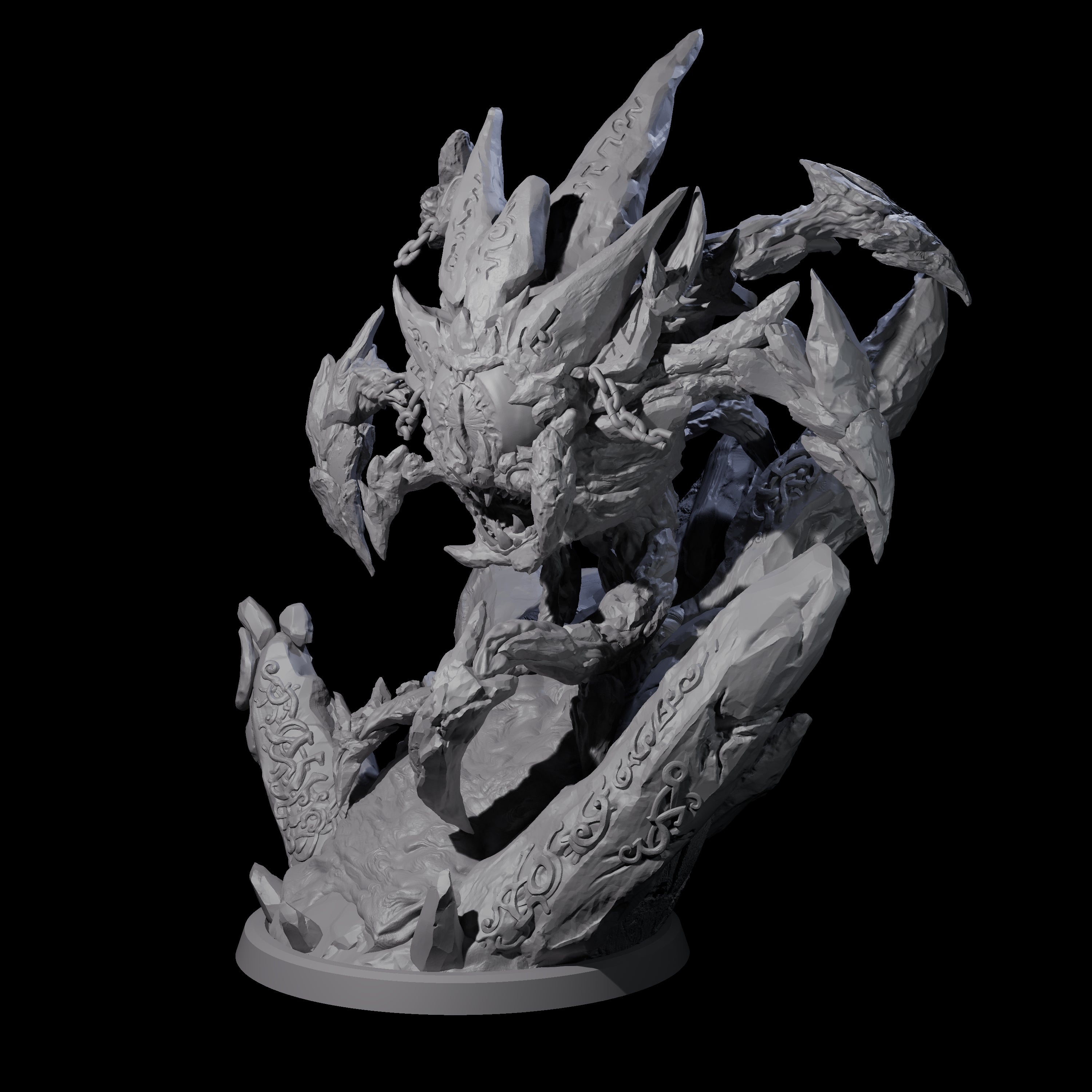 Stony Beholder Miniature for Dungeons and Dragons, Pathfinder or other TTRPGs