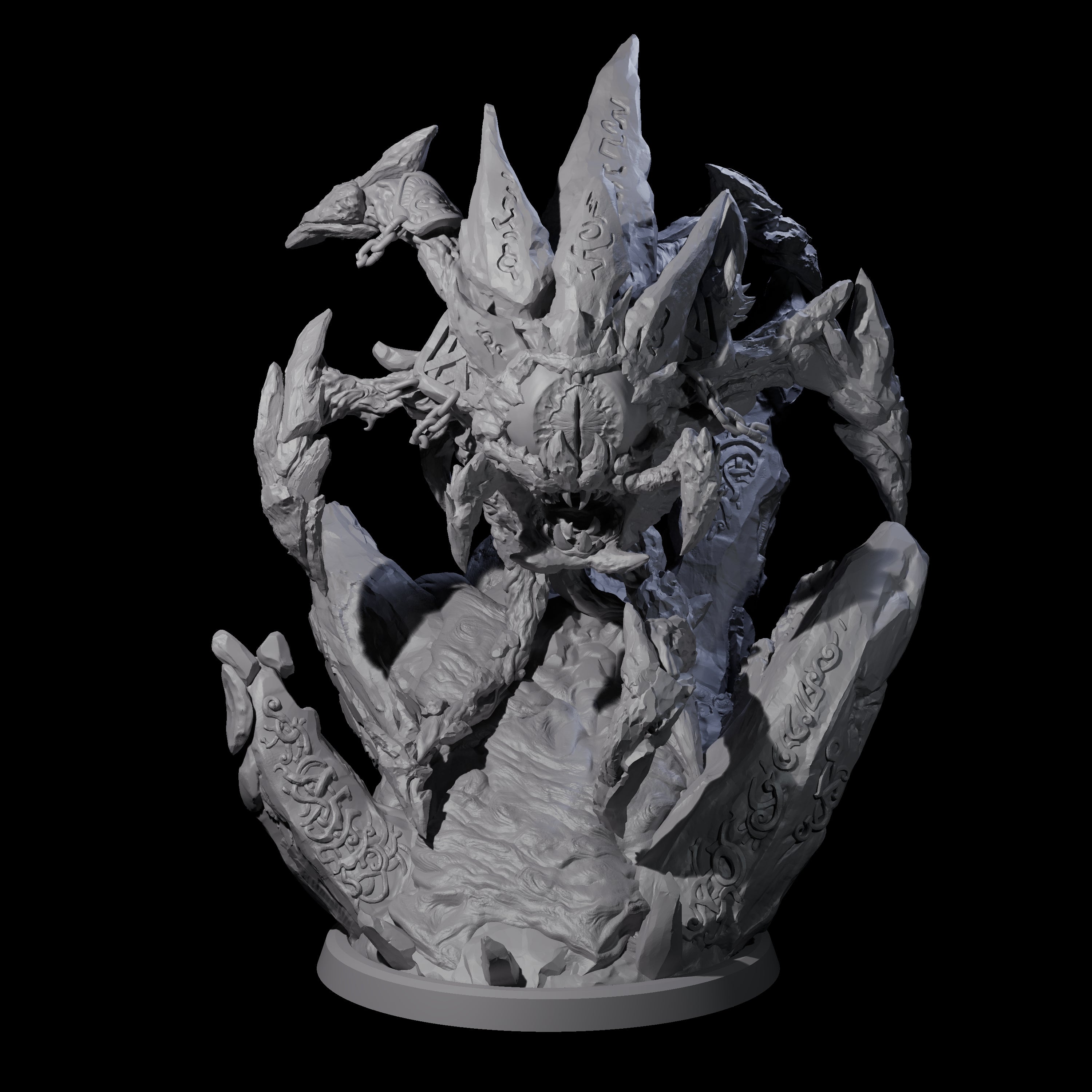 Stony Beholder Miniature for Dungeons and Dragons, Pathfinder or other TTRPGs