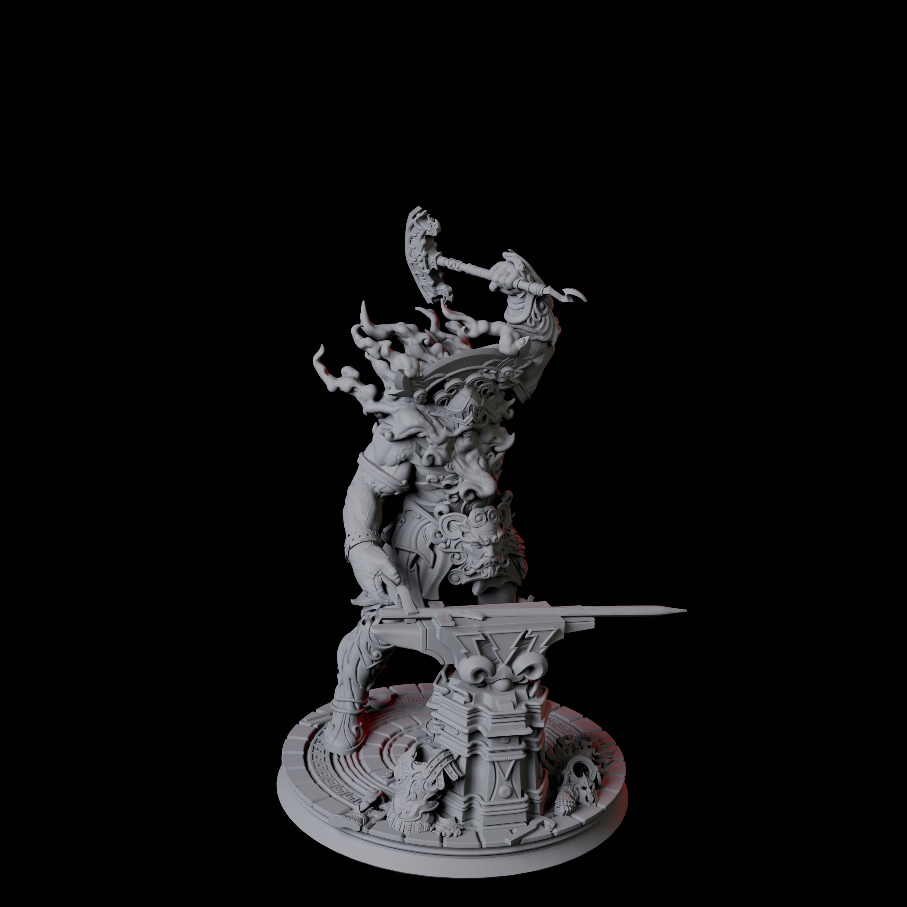 Storm Giant Blacksmith Miniature for Dungeons and Dragons, Pathfinder or other TTRPGs