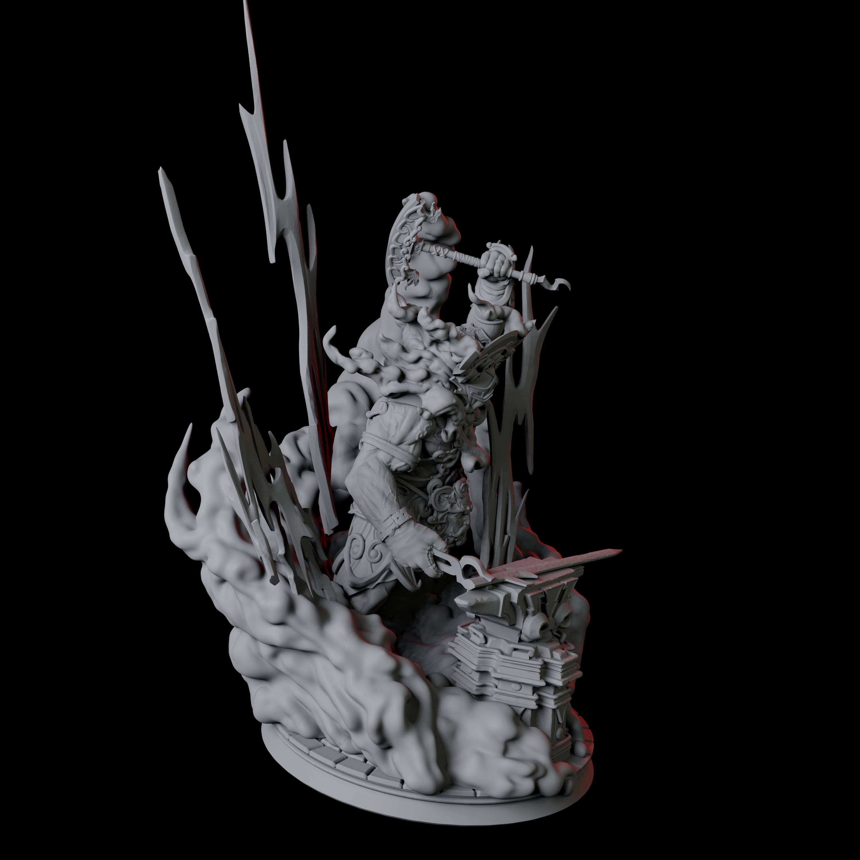 Storm Giant Blacksmith Miniature for Dungeons and Dragons, Pathfinder or other TTRPGs