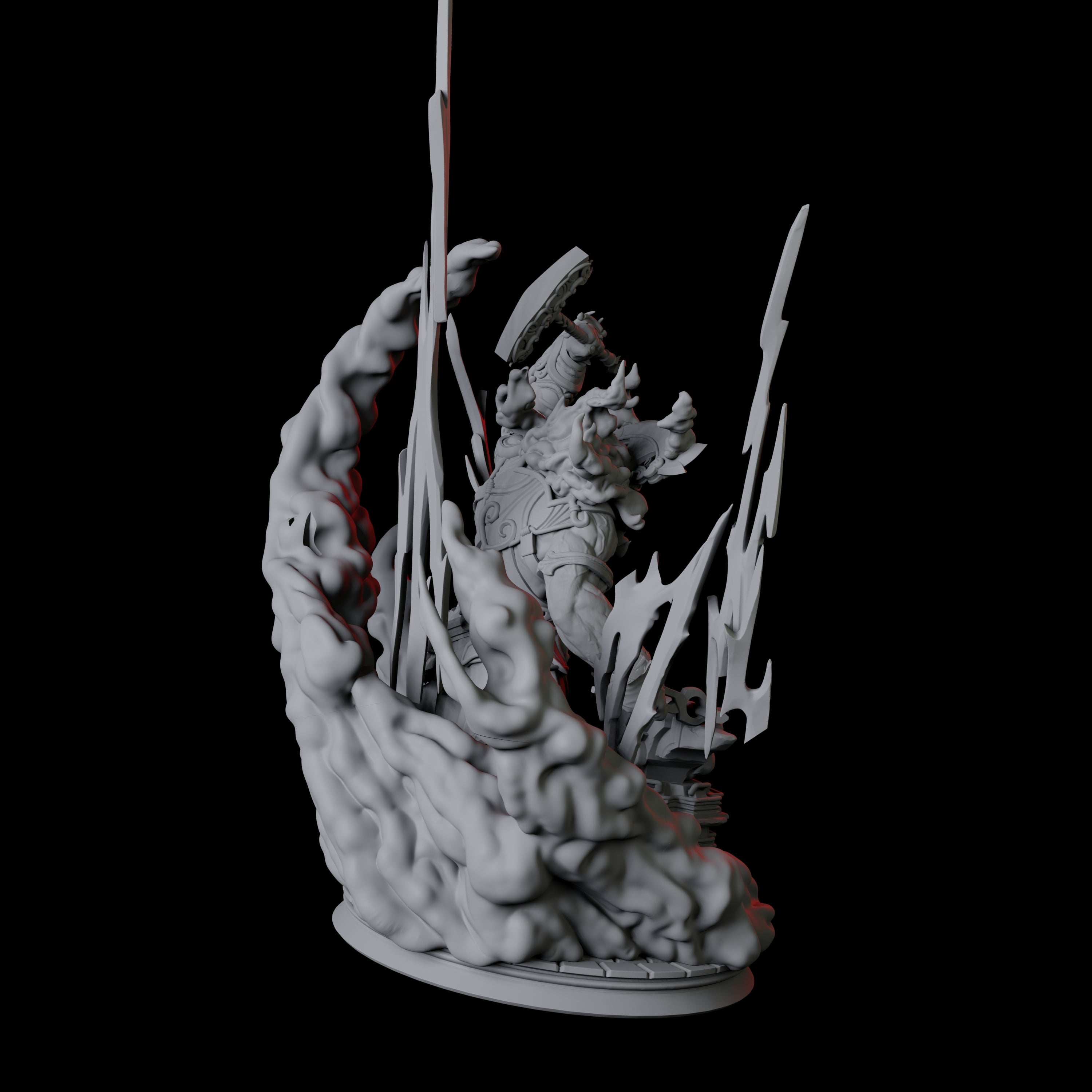 Storm Giant Blacksmith Miniature for Dungeons and Dragons, Pathfinder or other TTRPGs