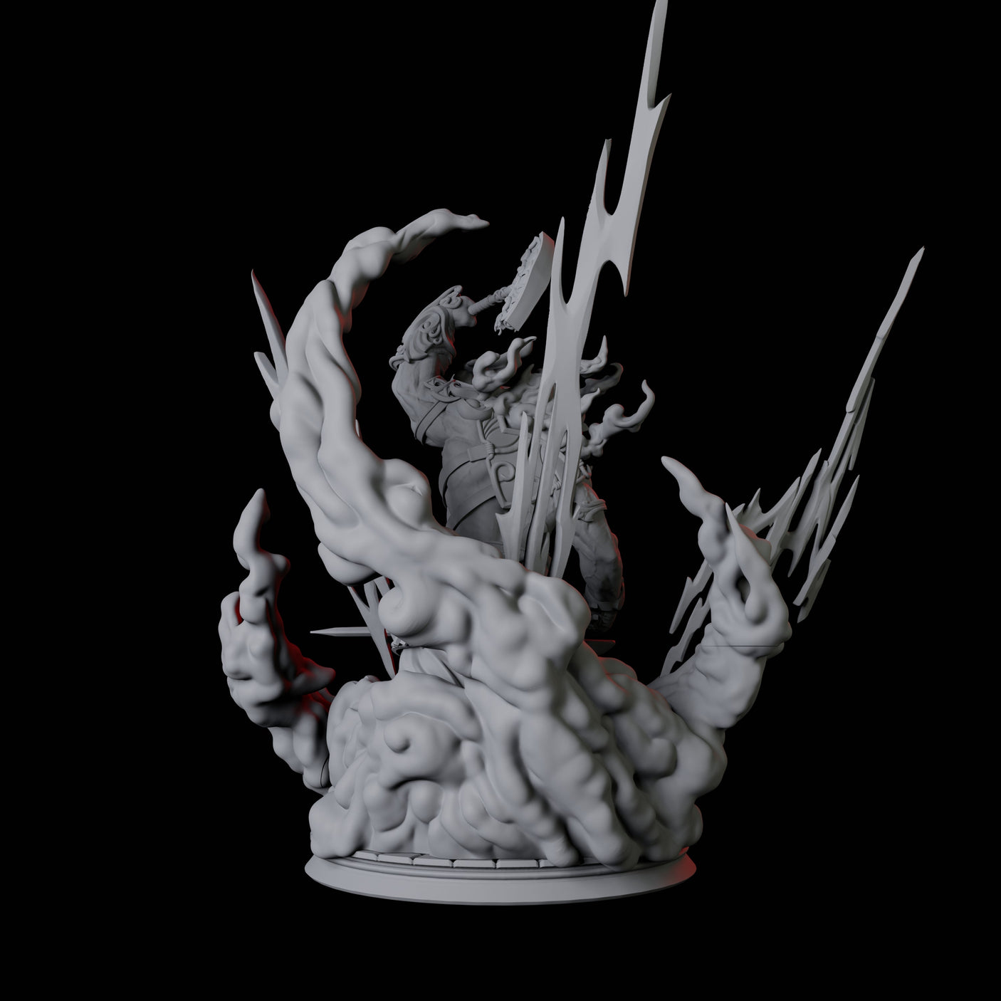 Storm Giant Blacksmith Miniature for Dungeons and Dragons, Pathfinder or other TTRPGs