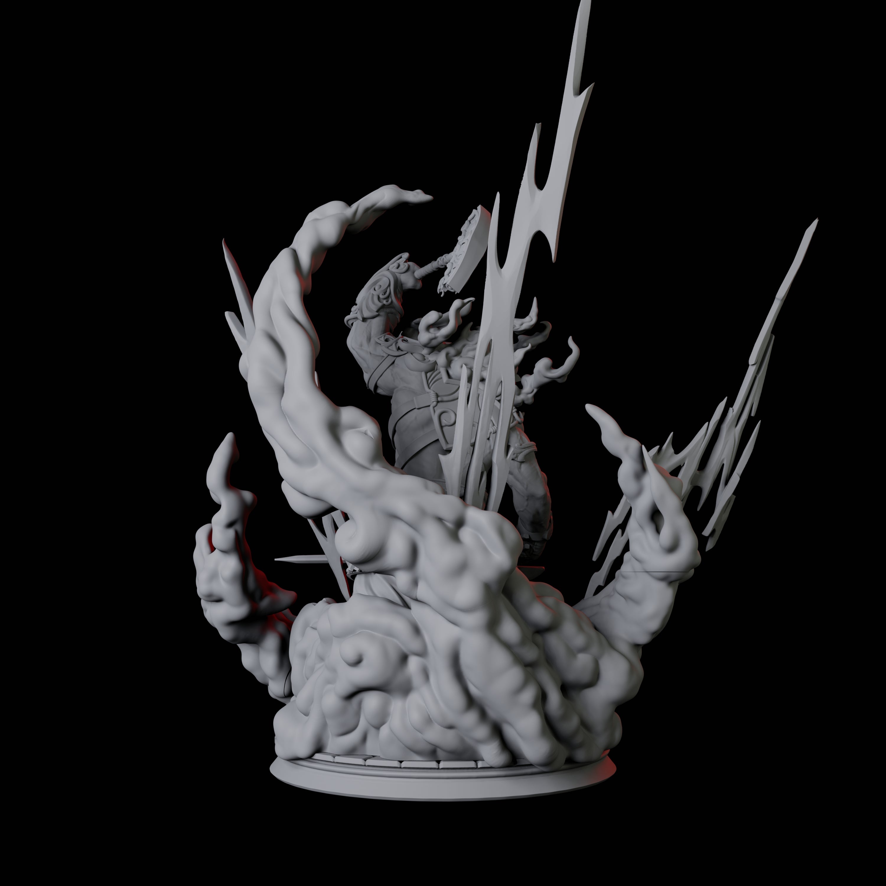 Storm Giant Blacksmith Miniature for Dungeons and Dragons, Pathfinder or other TTRPGs