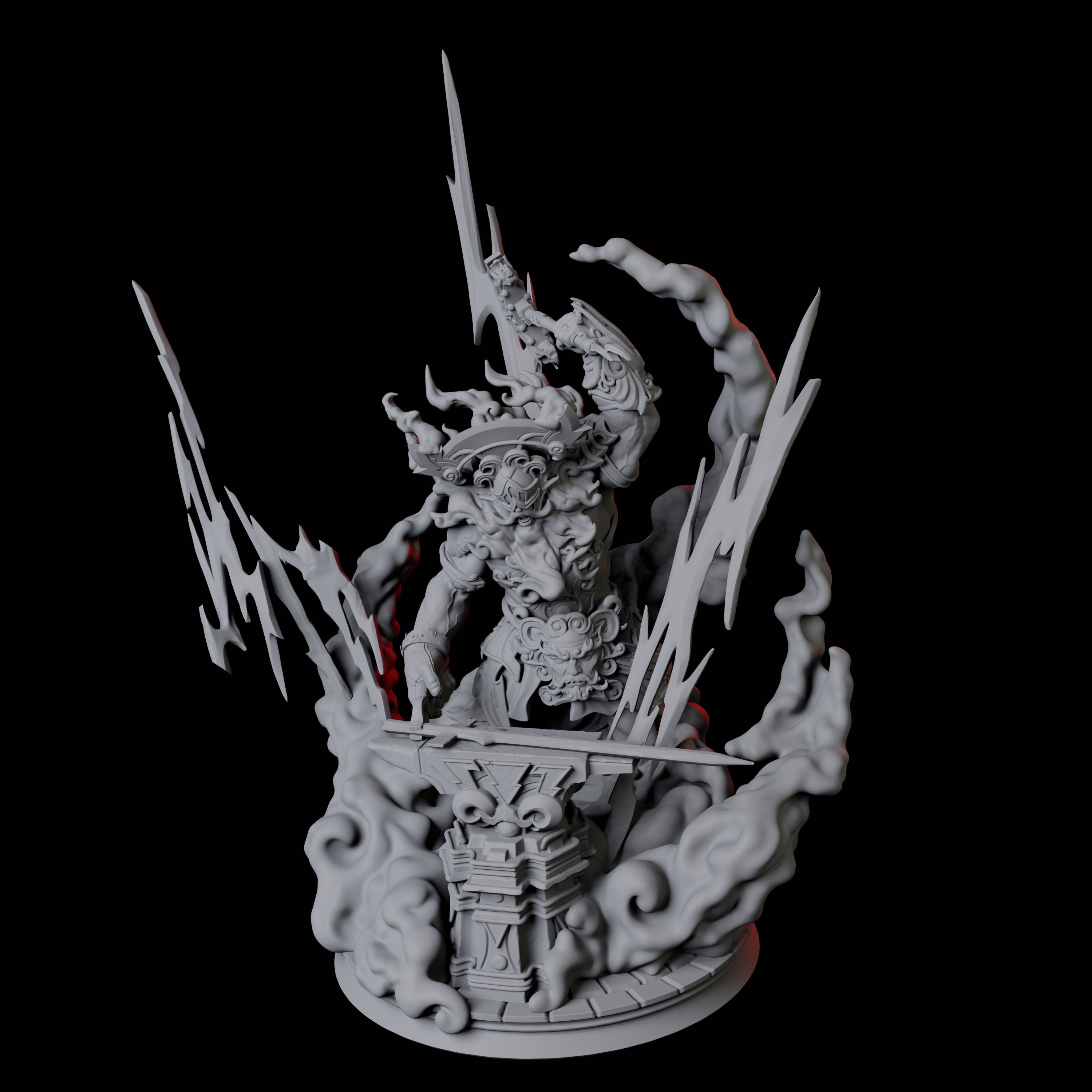 Storm Giant Blacksmith Miniature for Dungeons and Dragons, Pathfinder or other TTRPGs