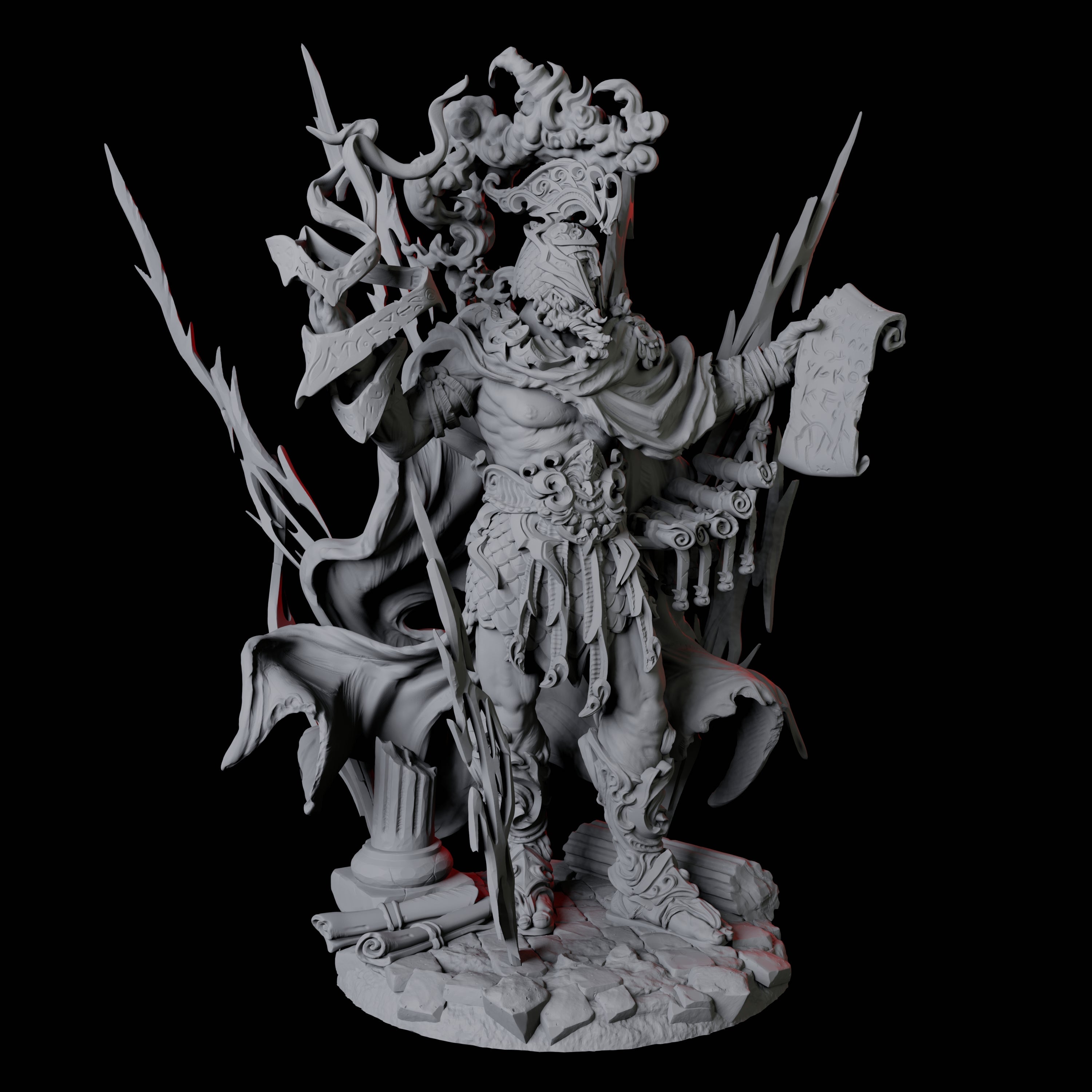 Storm Giant Orator Miniature for Dungeons and Dragons, Pathfinder or other TTRPGs