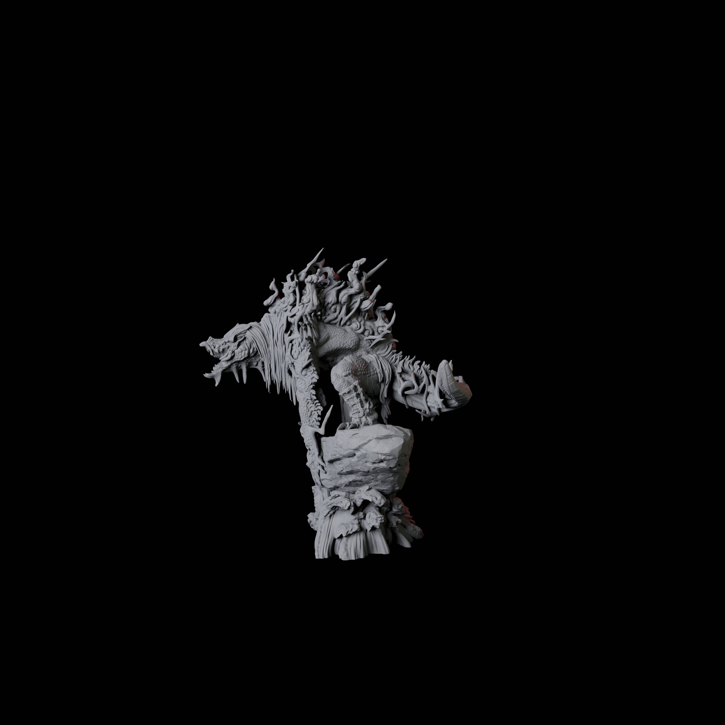 Storm Troll A Miniature for Dungeons and Dragons, Pathfinder or other TTRPGs
