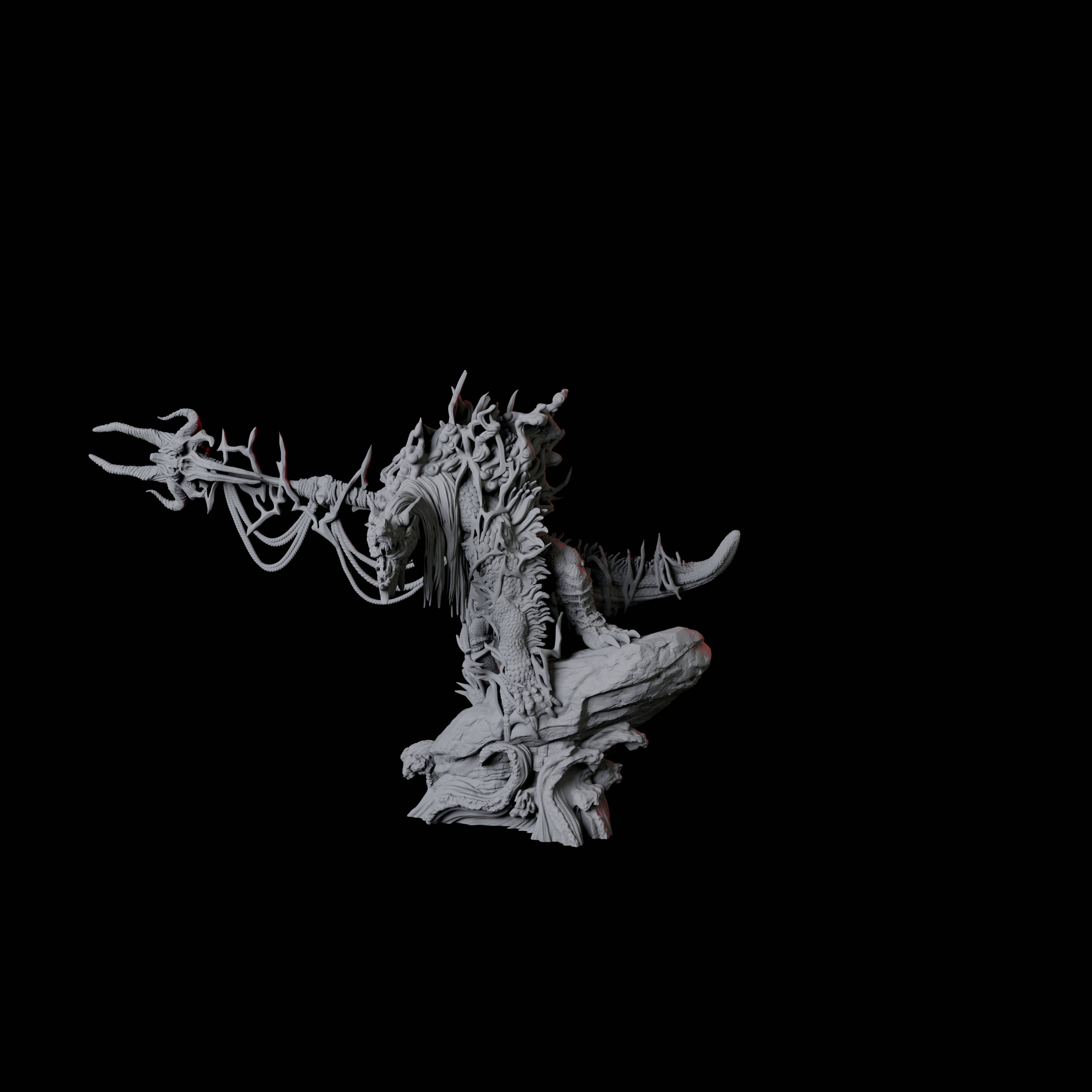 Storm Troll A Miniature for Dungeons and Dragons, Pathfinder or other TTRPGs