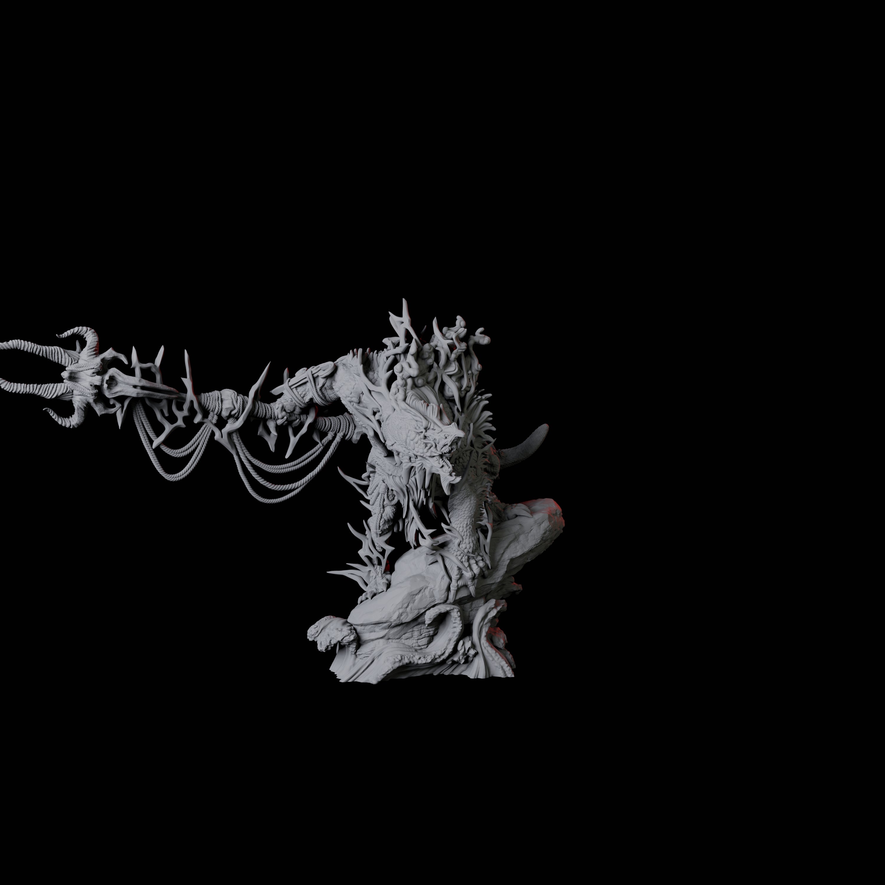 Storm Troll A Miniature for Dungeons and Dragons, Pathfinder or other TTRPGs