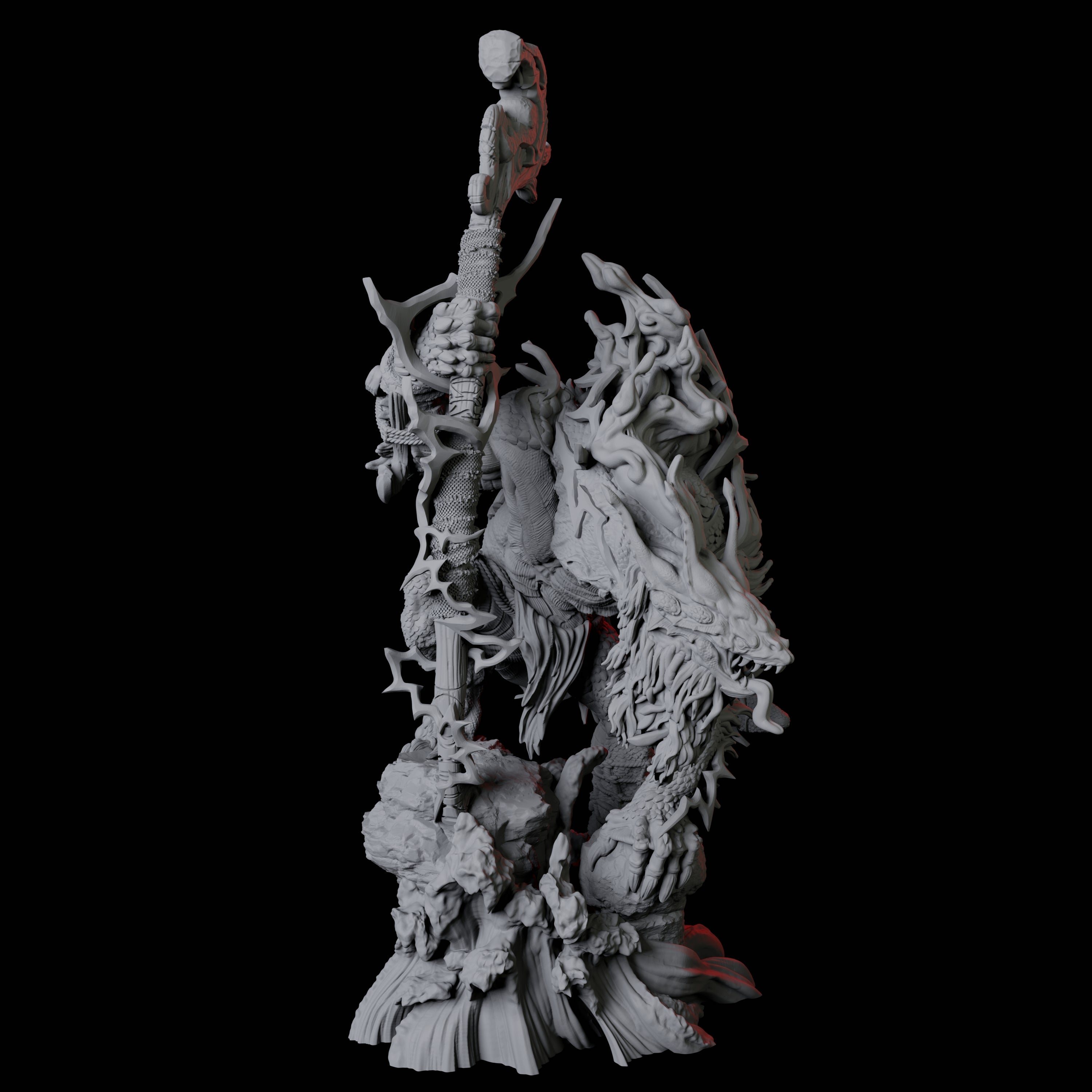 Storm Troll C Miniature for Dungeons and Dragons, Pathfinder or other TTRPGs