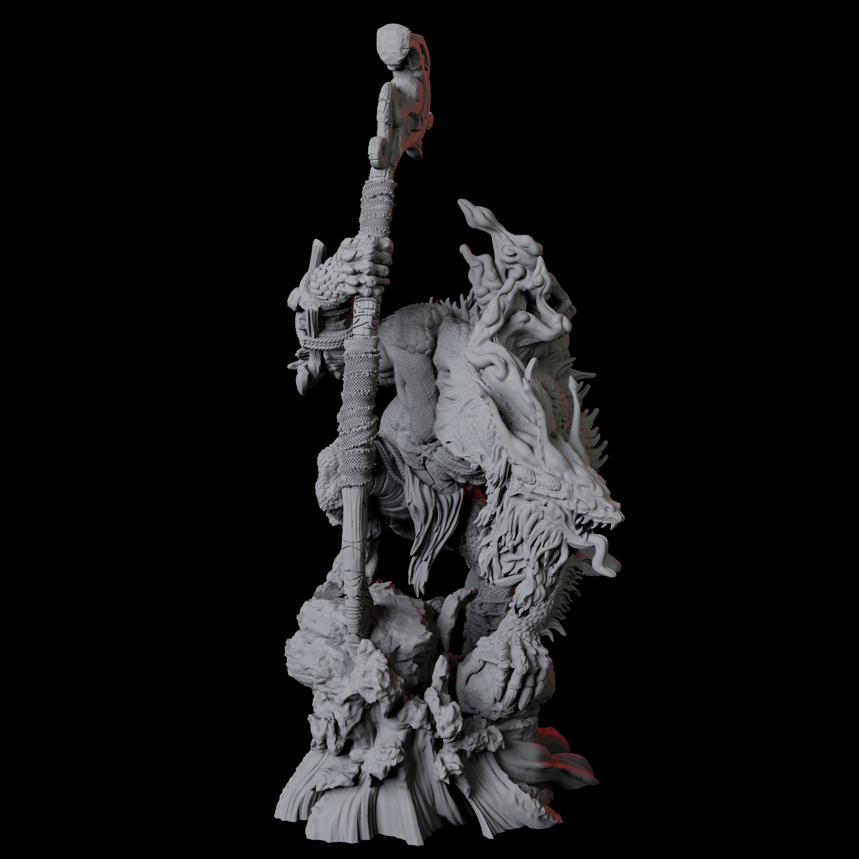 Storm Troll C Miniature for Dungeons and Dragons, Pathfinder or other TTRPGs