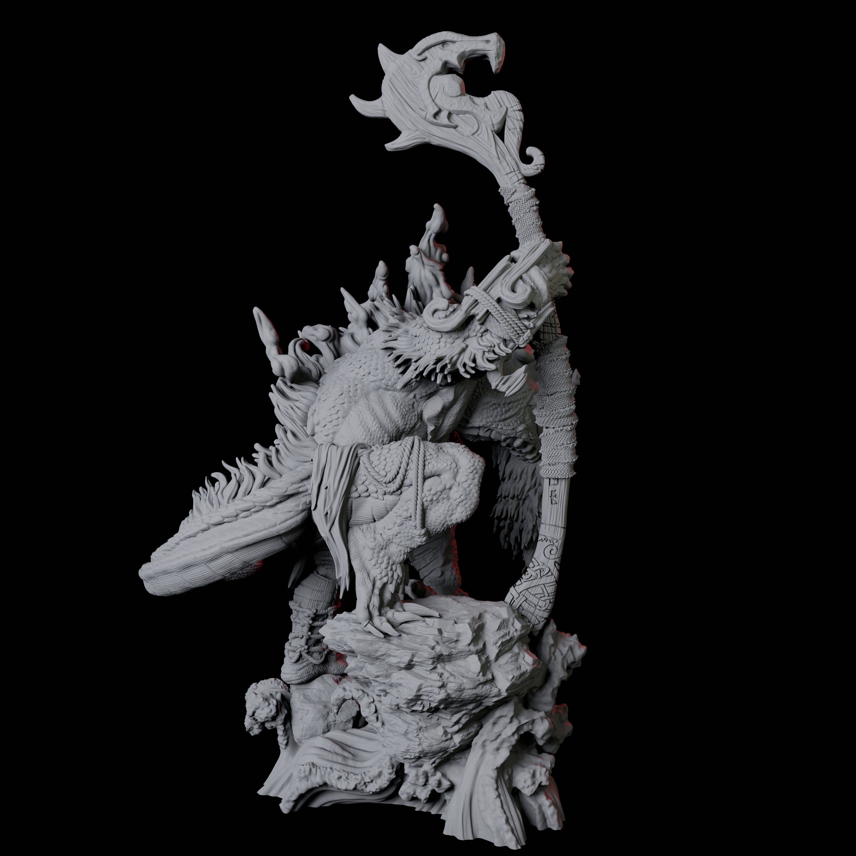 Storm Troll C Miniature for Dungeons and Dragons, Pathfinder or other TTRPGs