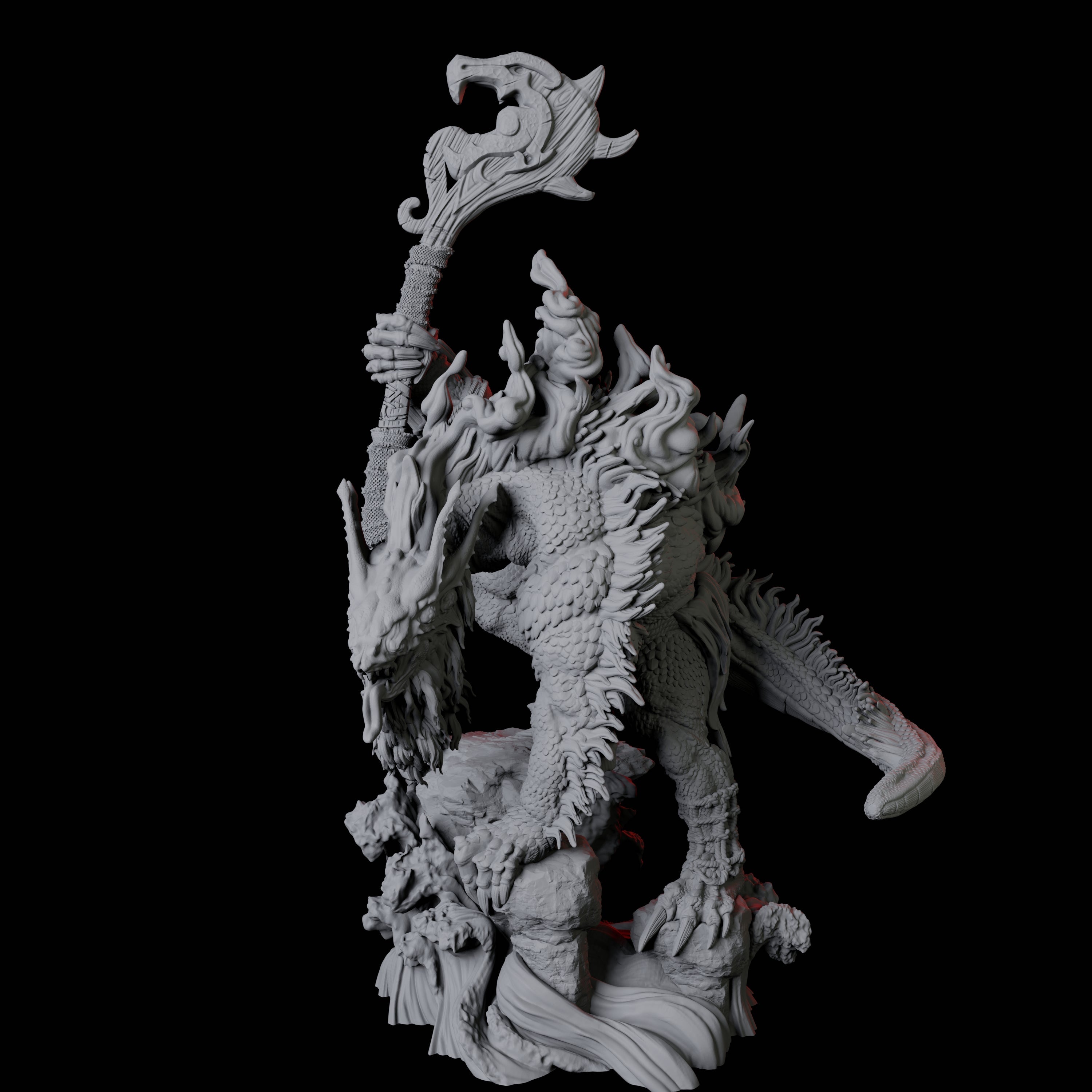 Storm Troll C Miniature for Dungeons and Dragons, Pathfinder or other TTRPGs