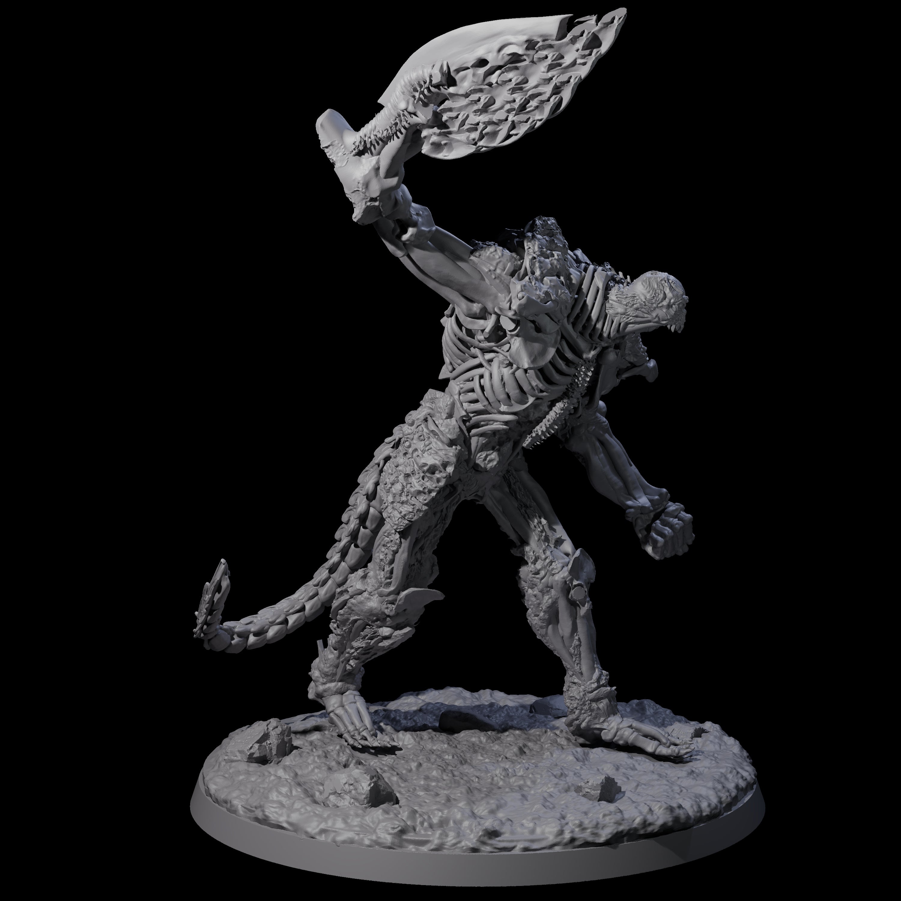 Striding Bone Colossus A Miniature for Dungeons and Dragons, Pathfinder or other TTRPGs