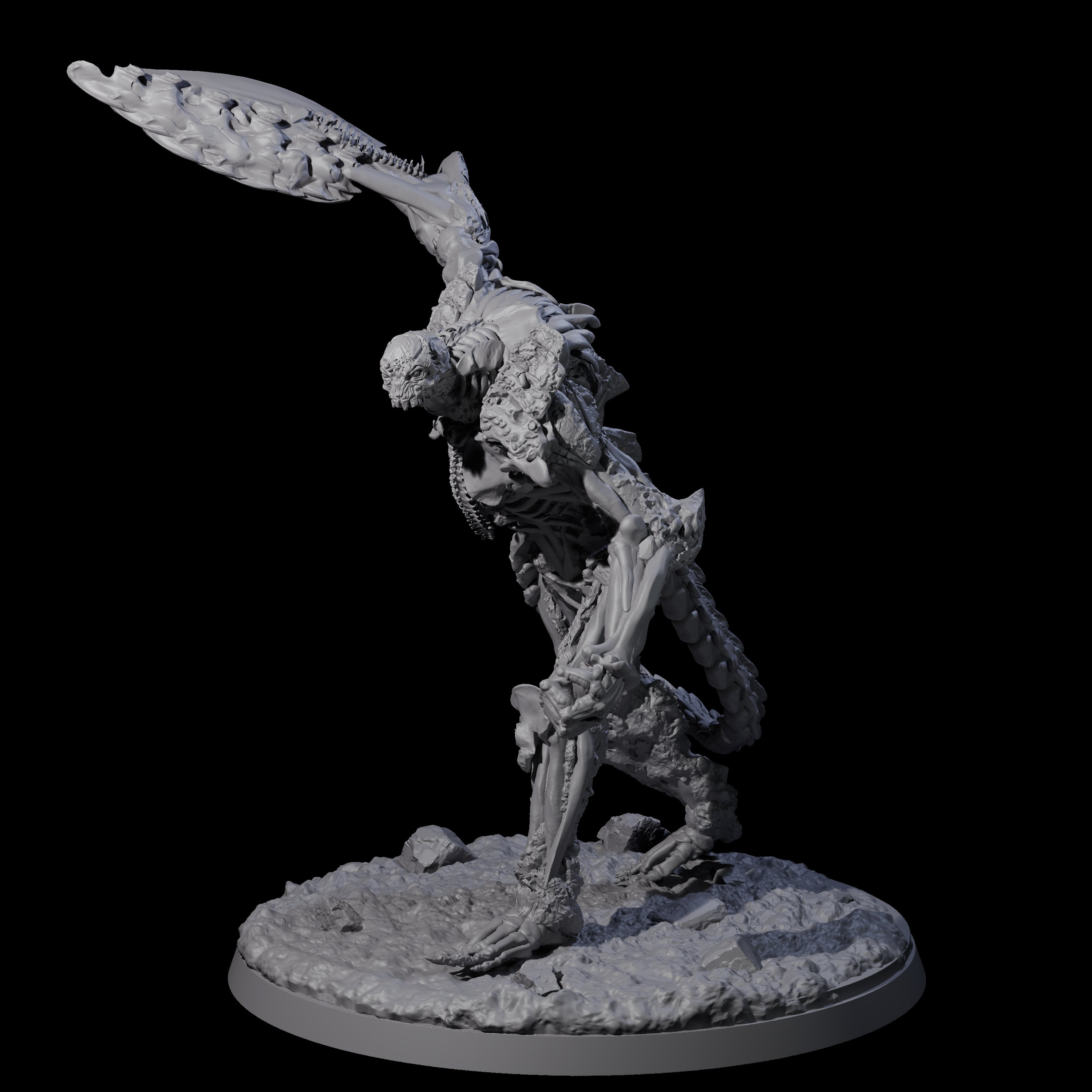 Striding Bone Colossus A Miniature for Dungeons and Dragons, Pathfinder or other TTRPGs