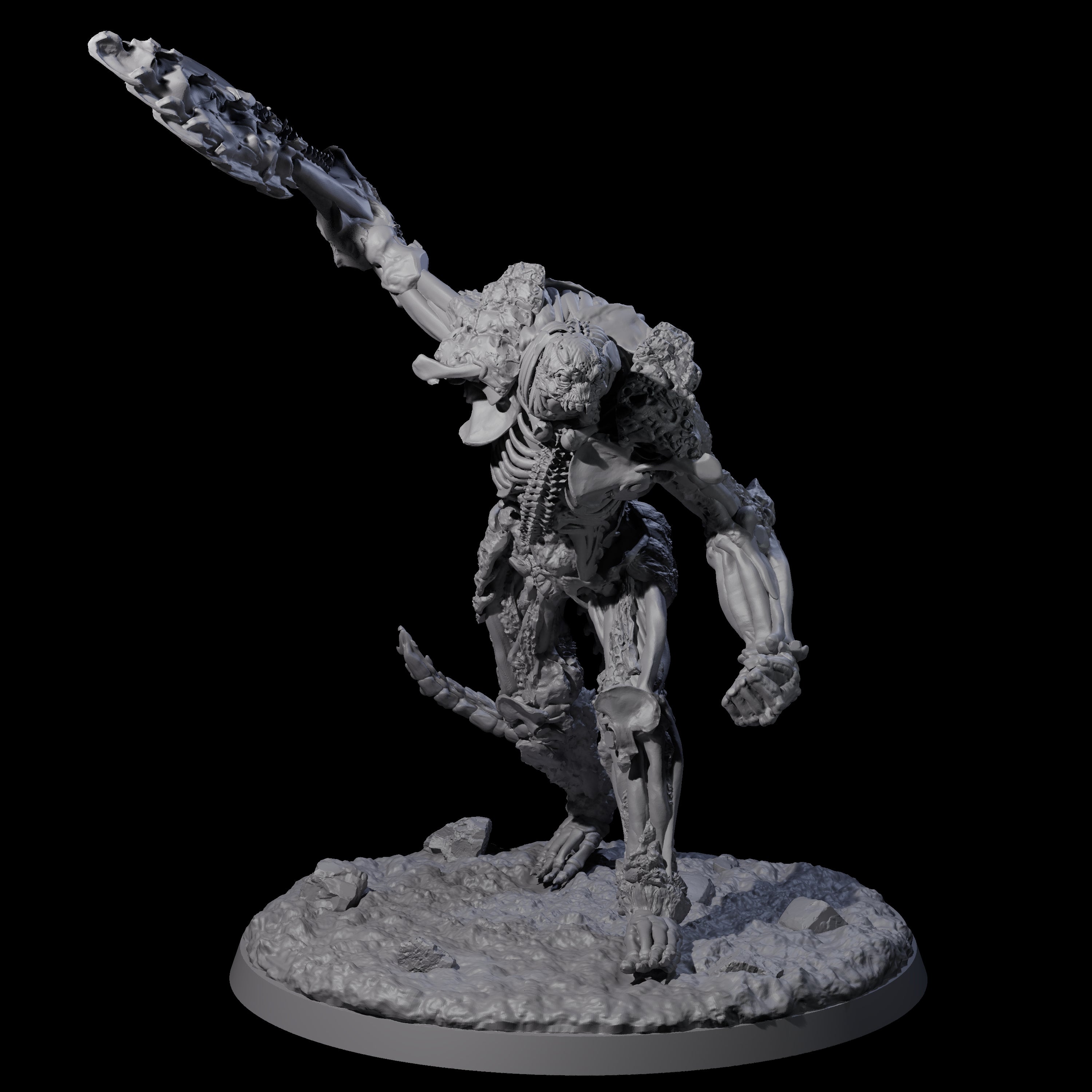 Striding Bone Colossus A Miniature for Dungeons and Dragons, Pathfinder or other TTRPGs