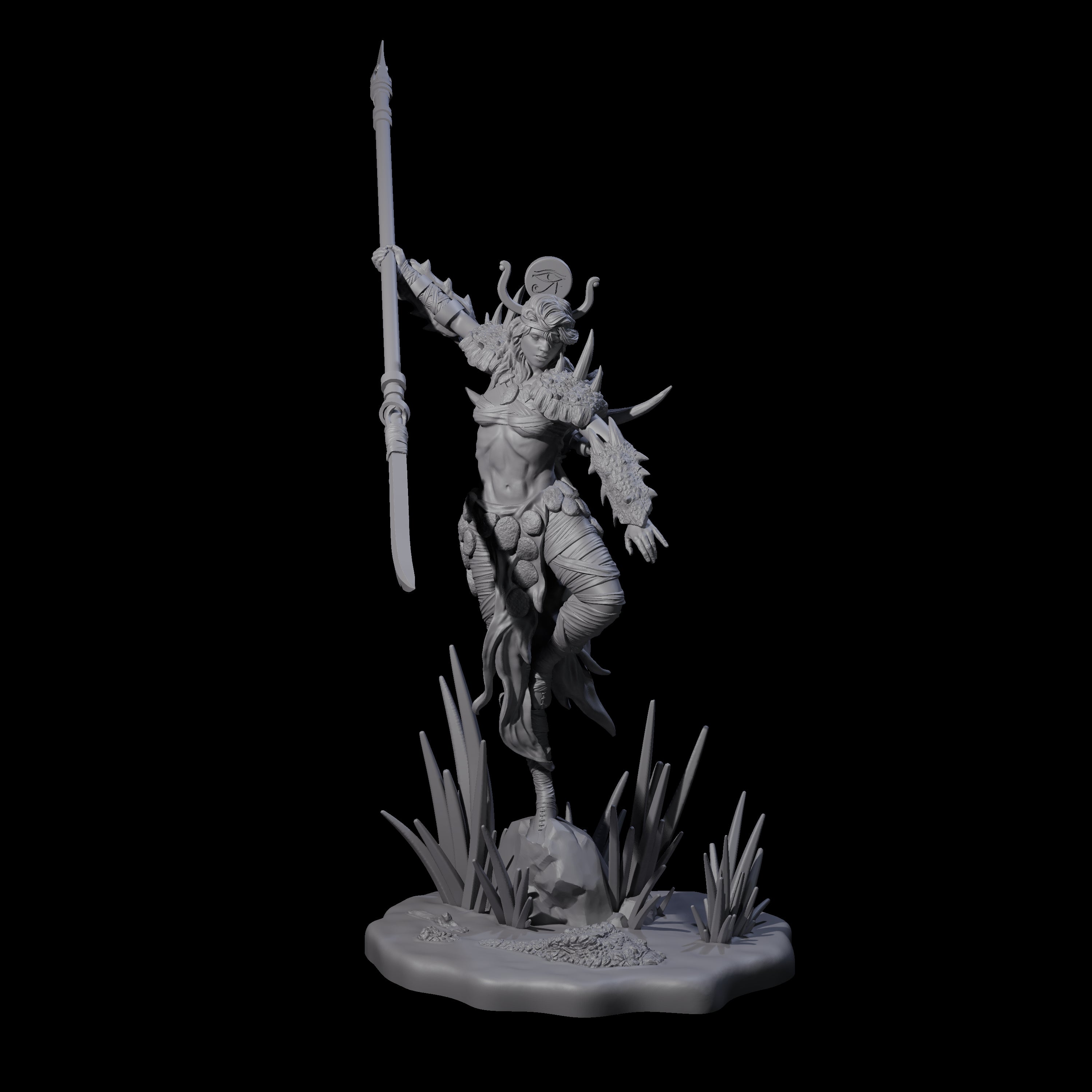 Striking Death Hunter Miniature for Dungeons and Dragons, Pathfinder or other TTRPGs