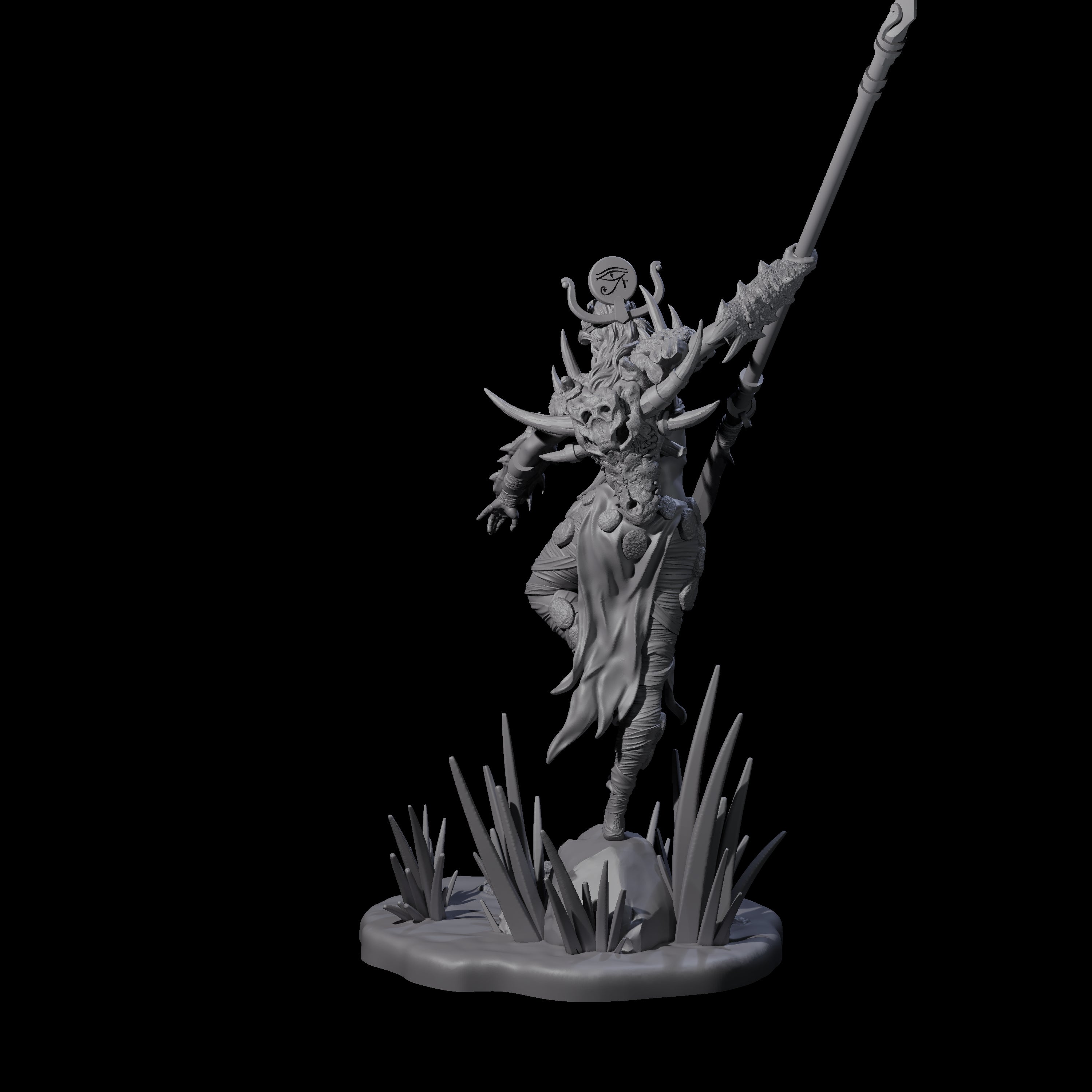 Striking Death Hunter Miniature for Dungeons and Dragons, Pathfinder or other TTRPGs