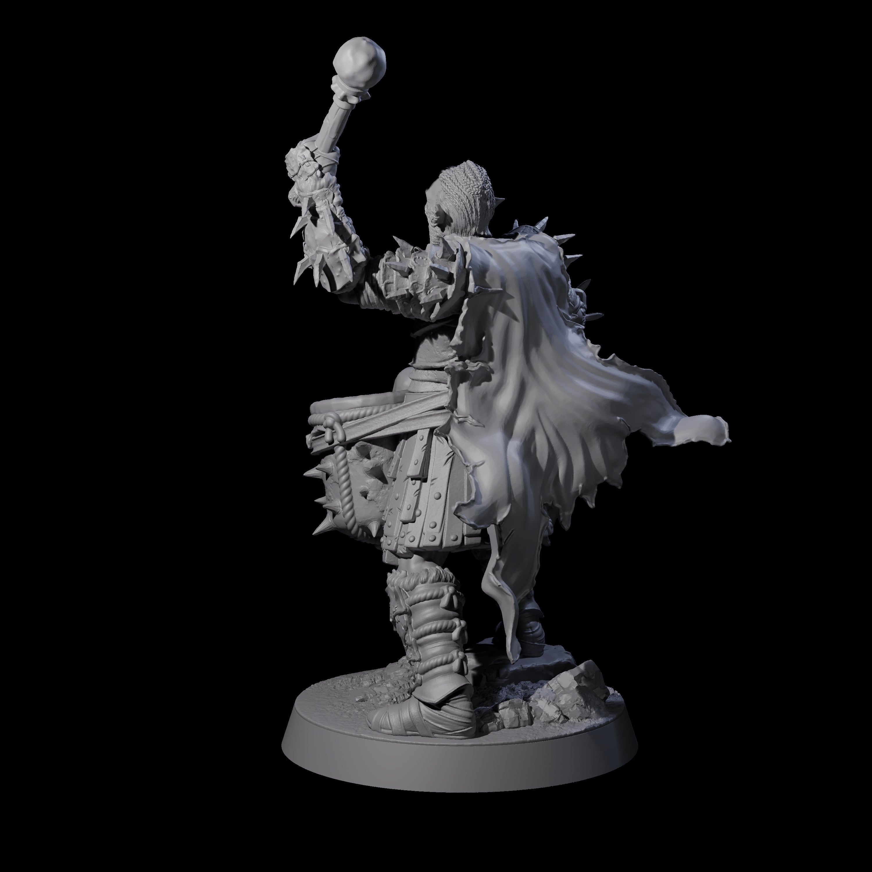 Striking Hobgoblin Drummer Miniature for Dungeons and Dragons, Pathfinder or other TTRPGs