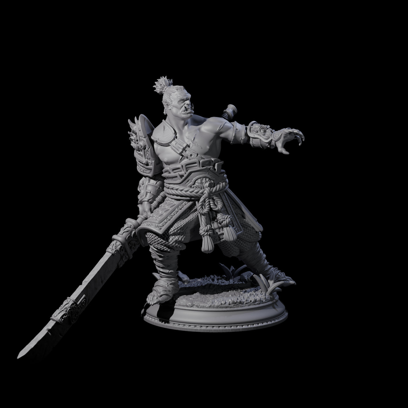 Striking Monk Miniature for Dungeons and Dragons, Pathfinder or other TTRPGs