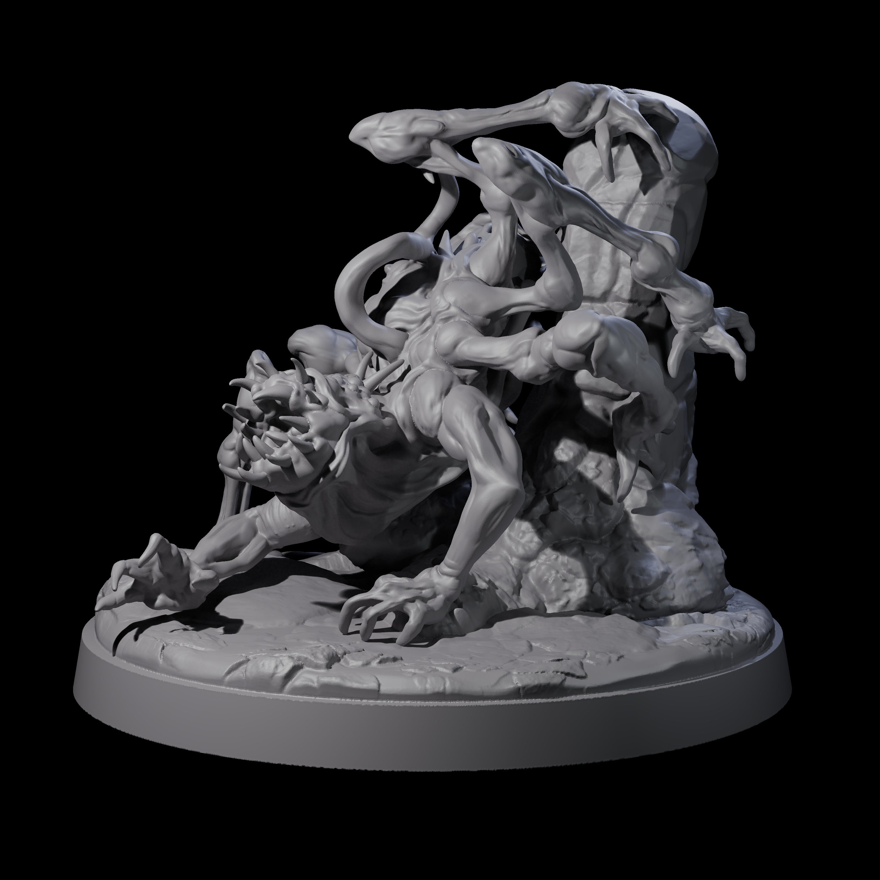 Stringy Voidspawn C Miniature for Dungeons and Dragons, Pathfinder or other TTRPGs