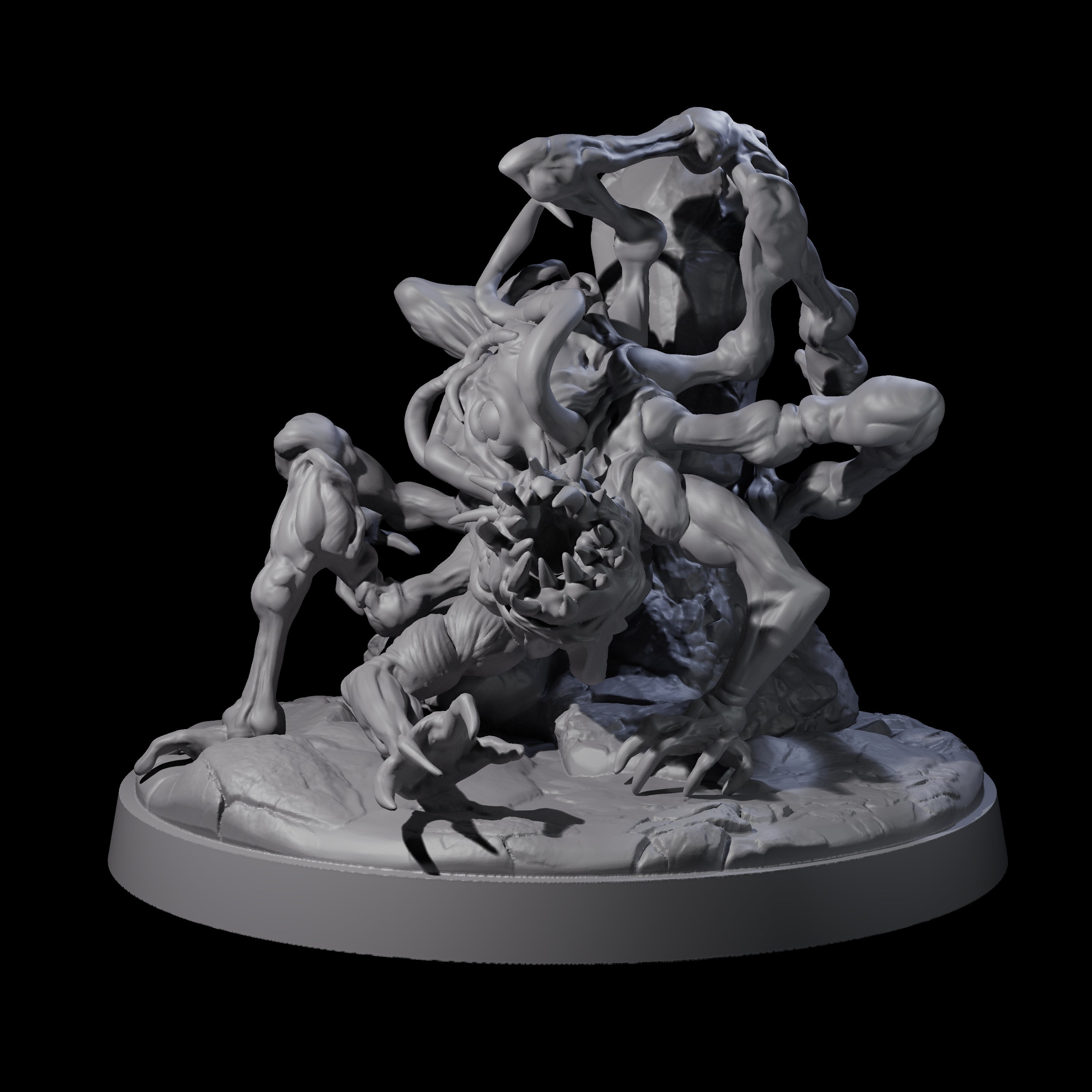Stringy Voidspawn C Miniature for Dungeons and Dragons, Pathfinder or other TTRPGs