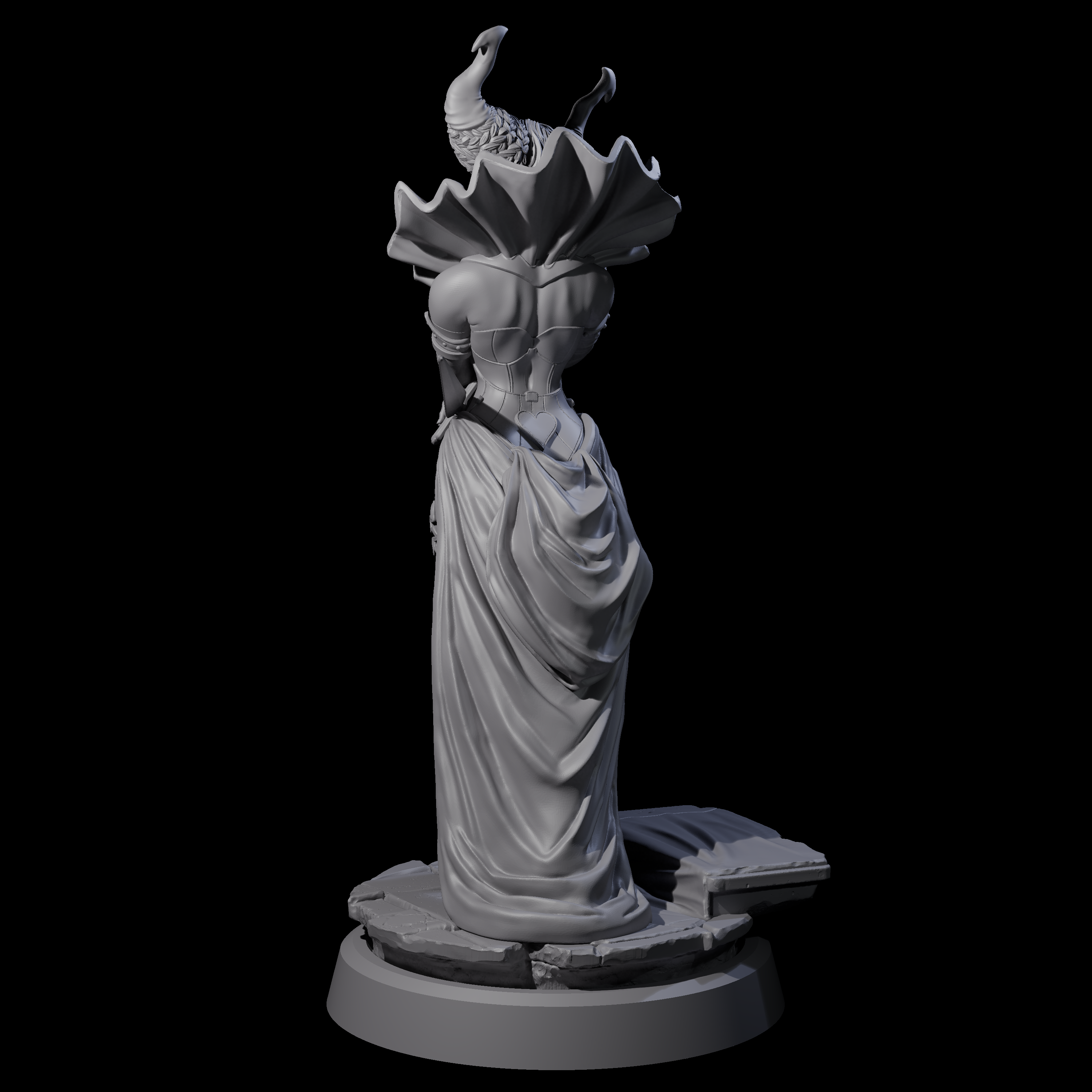 Strutting Circus Rogue Miniature for Dungeons and Dragons, Pathfinder or other TTRPGs