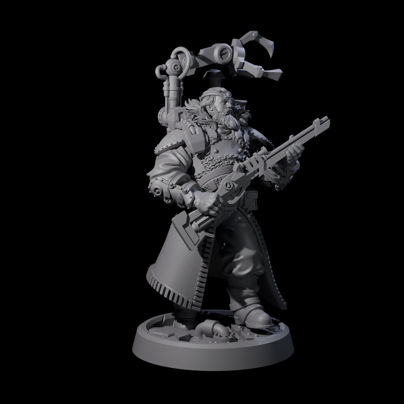Sturdy Inventor Miniature for Dungeons and Dragons, Pathfinder or other TTRPGs