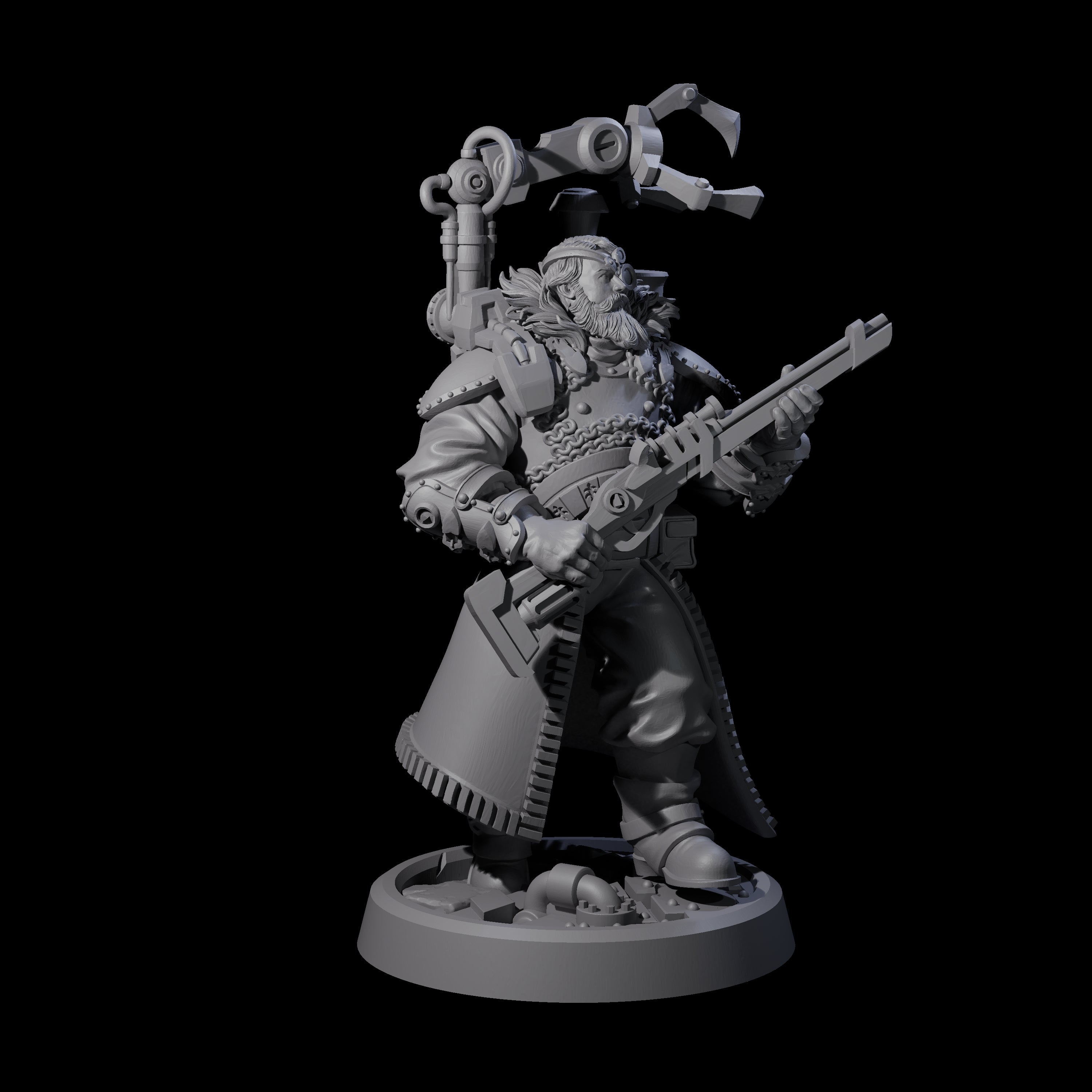 Sturdy Inventor Miniature for Dungeons and Dragons, Pathfinder or other TTRPGs