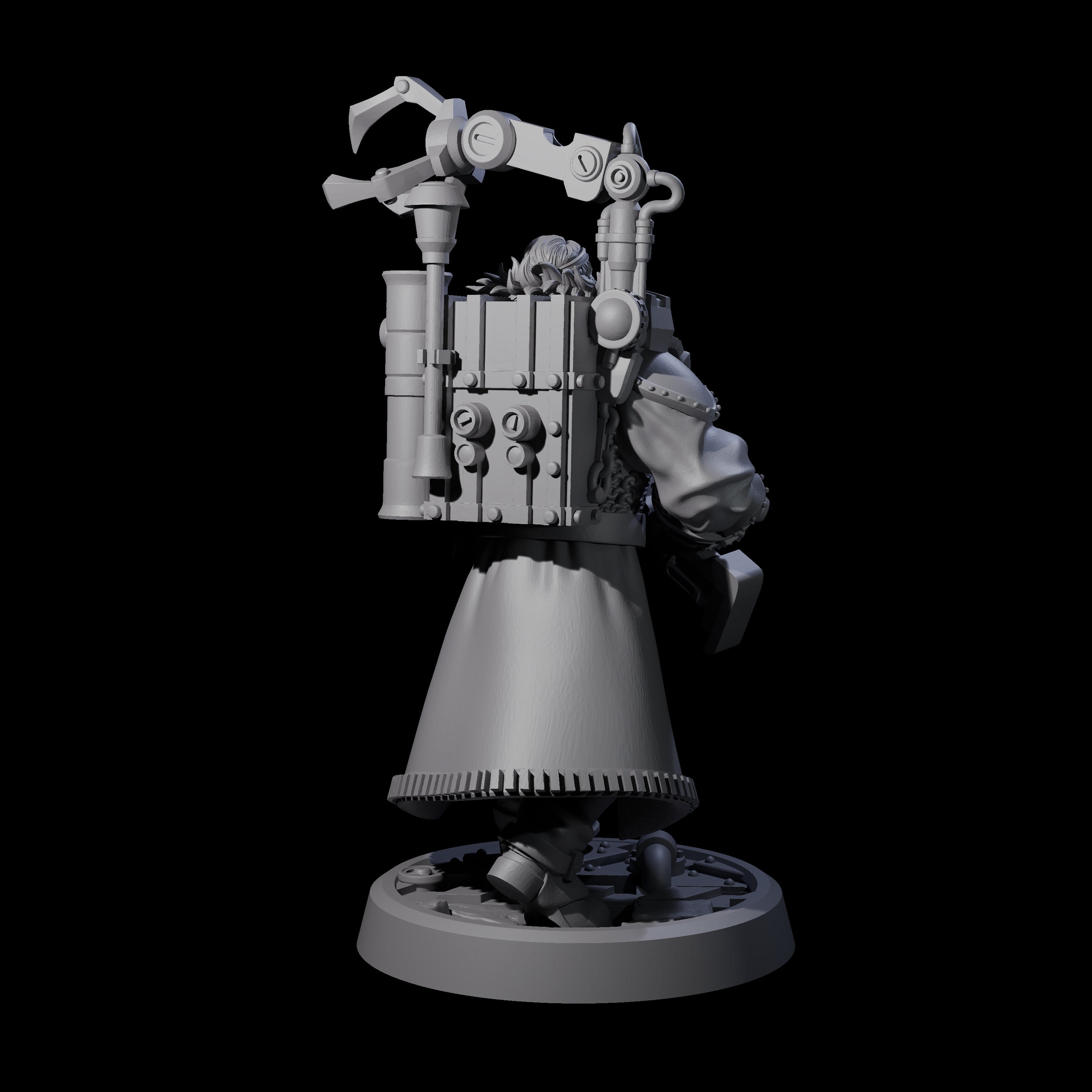 Sturdy Inventor Miniature for Dungeons and Dragons, Pathfinder or other TTRPGs