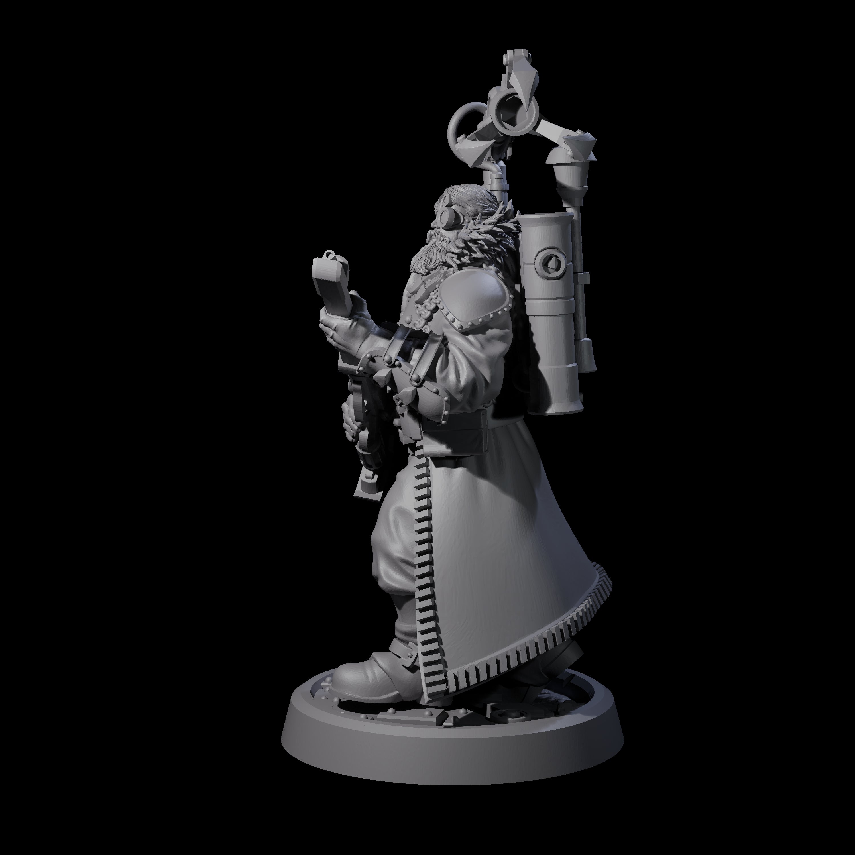 Sturdy Inventor Miniature for Dungeons and Dragons, Pathfinder or other TTRPGs
