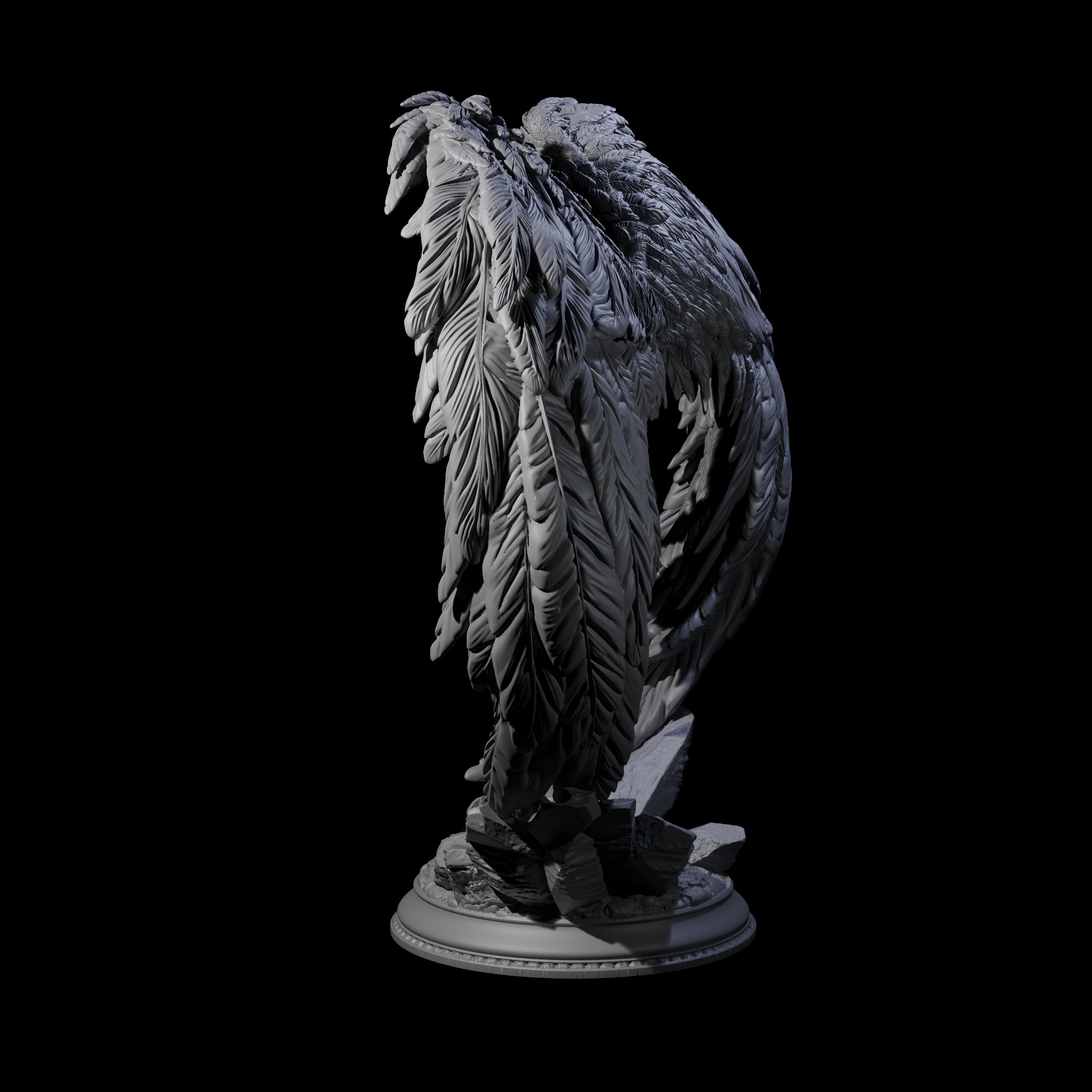 Sturdy Solar Champion Miniature for Dungeons and Dragons, Pathfinder or other TTRPGs