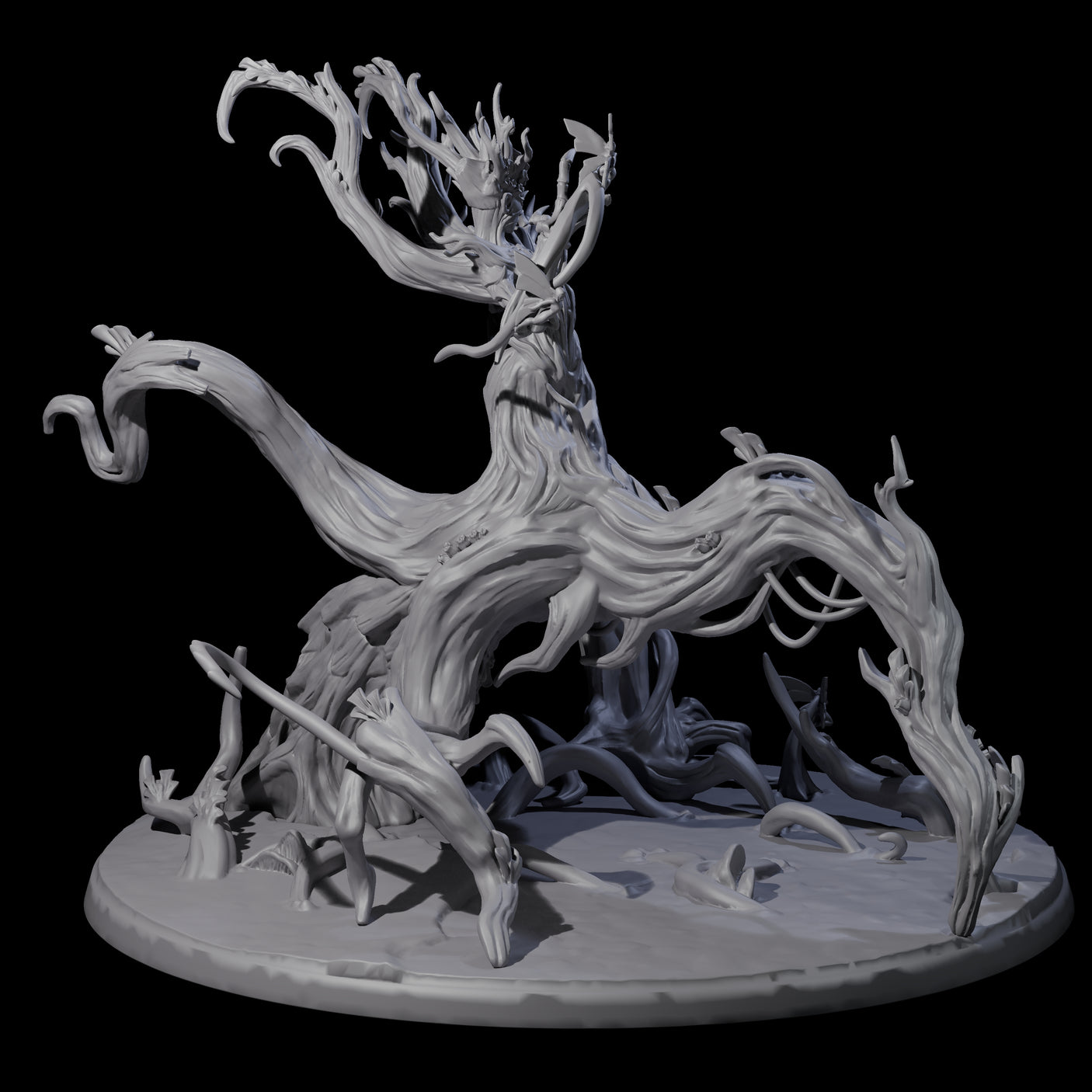 Supreme Forest Dryad Miniature for Dungeons and Dragons, Pathfinder or other TTRPGs