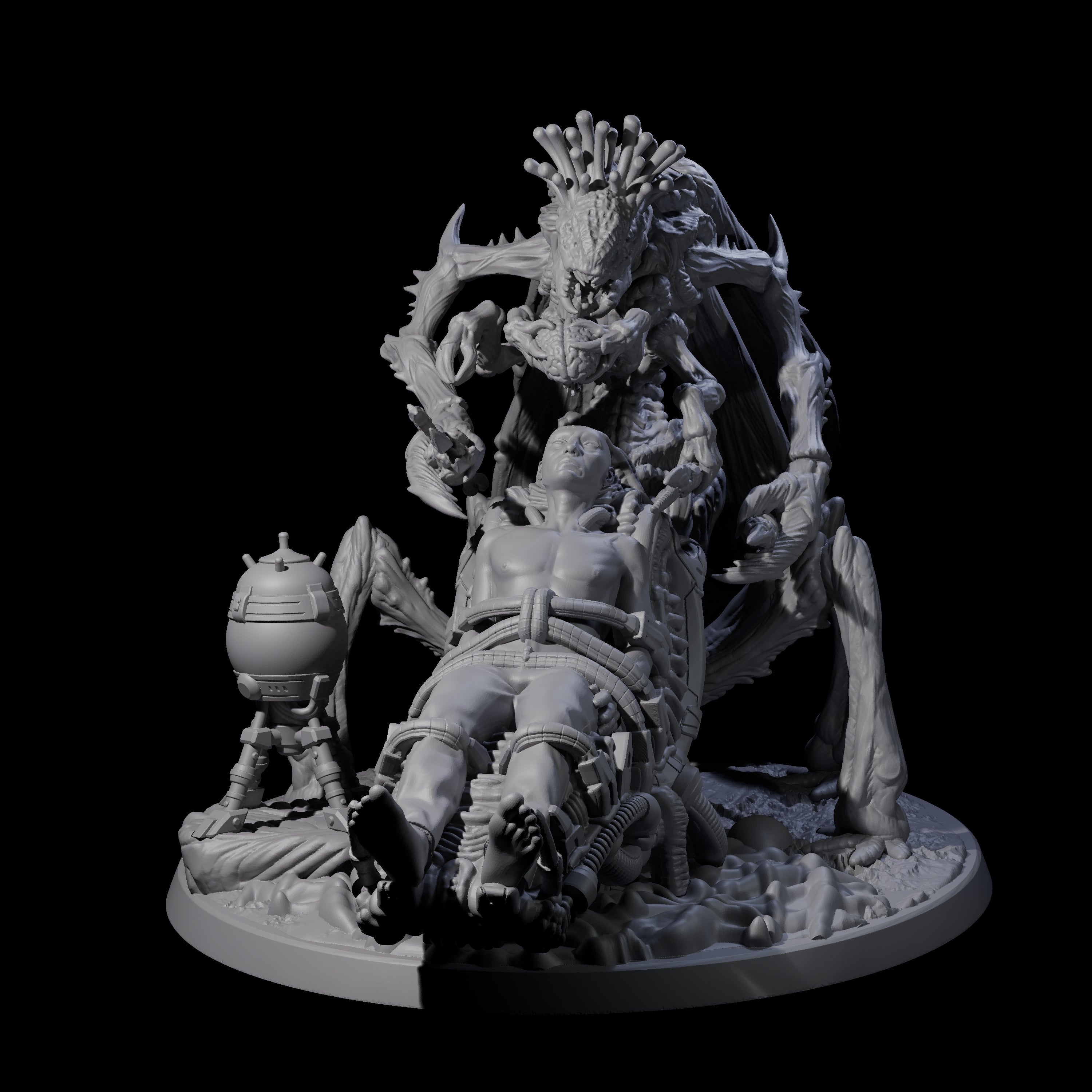 Surgical Mi-Go Aberration Miniature for Dungeons and Dragons, Pathfinder or other TTRPGs