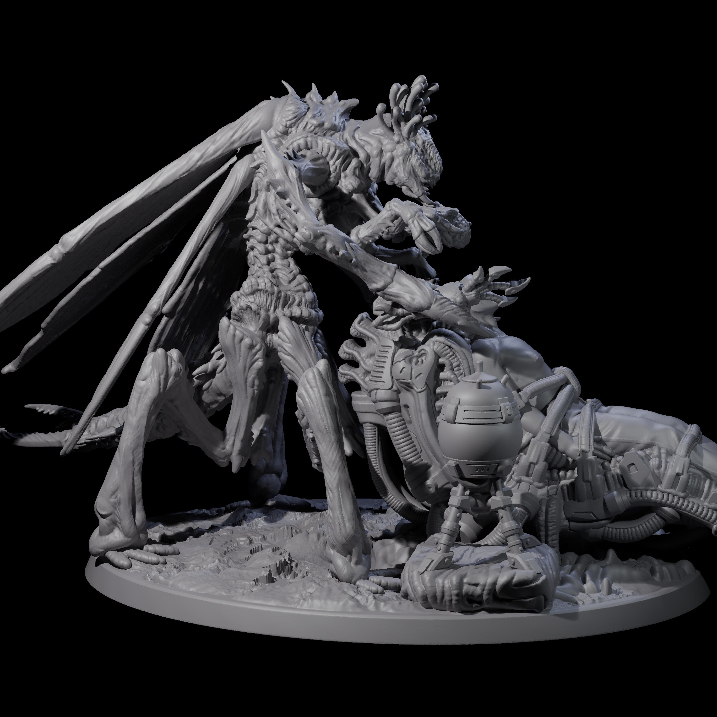 Surgical Mi-Go Aberration Miniature for Dungeons and Dragons, Pathfinder or other TTRPGs