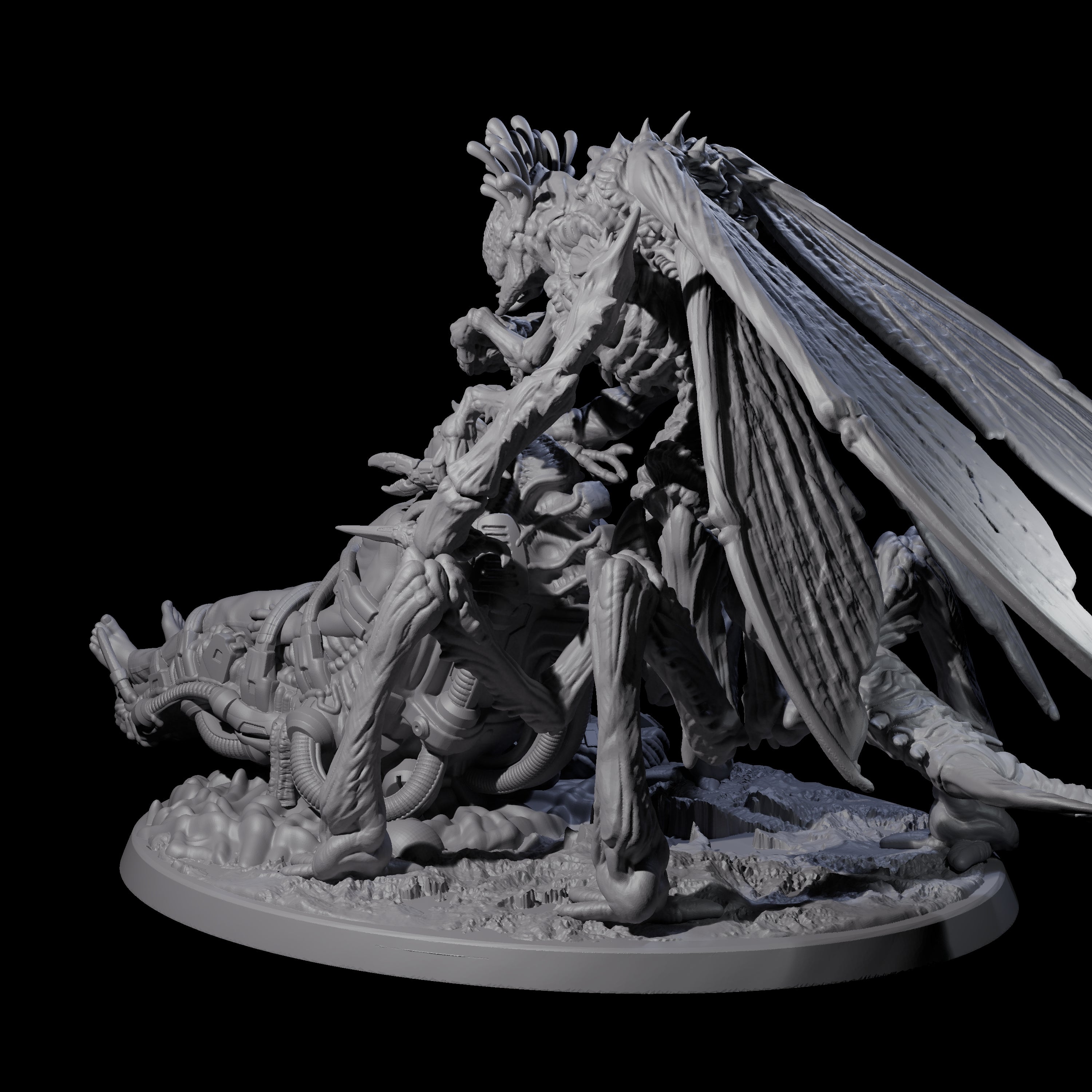 Surgical Mi-Go Aberration Miniature for Dungeons and Dragons, Pathfinder or other TTRPGs