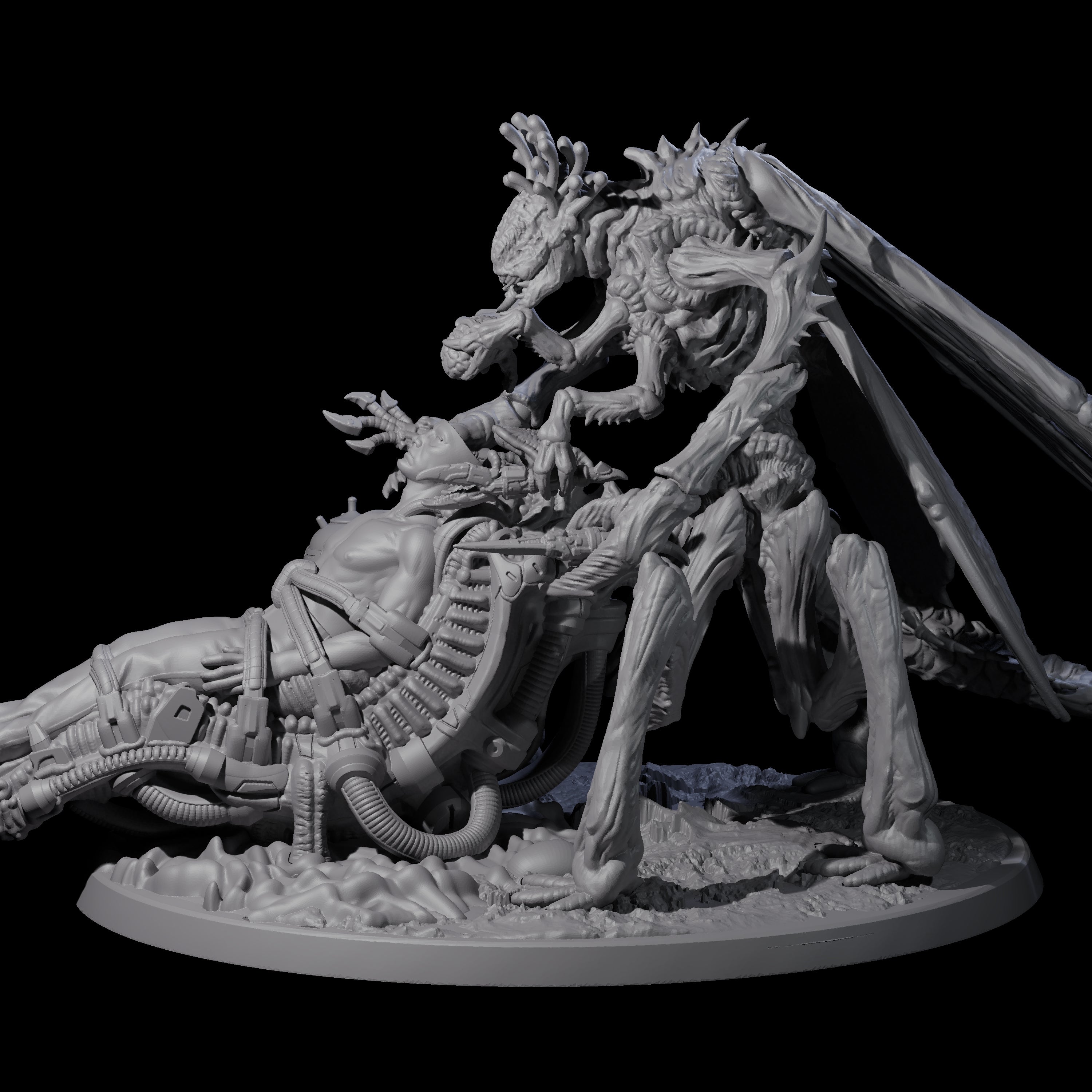 Surgical Mi-Go Aberration Miniature for Dungeons and Dragons, Pathfinder or other TTRPGs