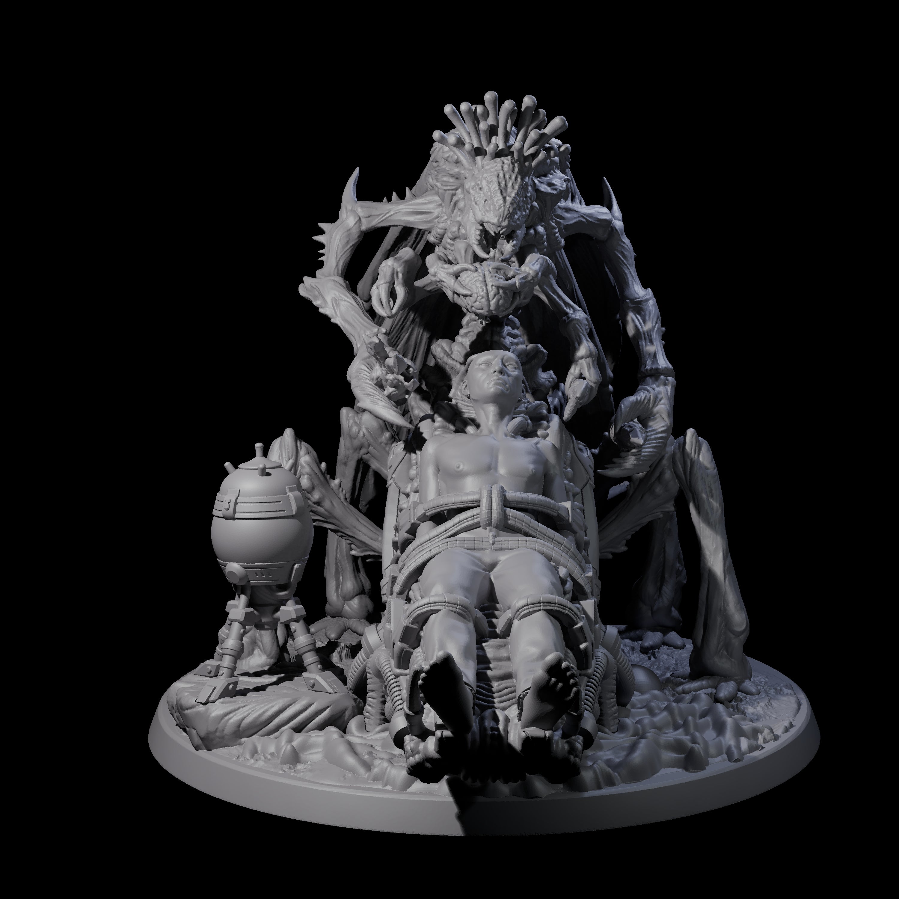 Surgical Mi-Go Aberration Miniature for Dungeons and Dragons, Pathfinder or other TTRPGs