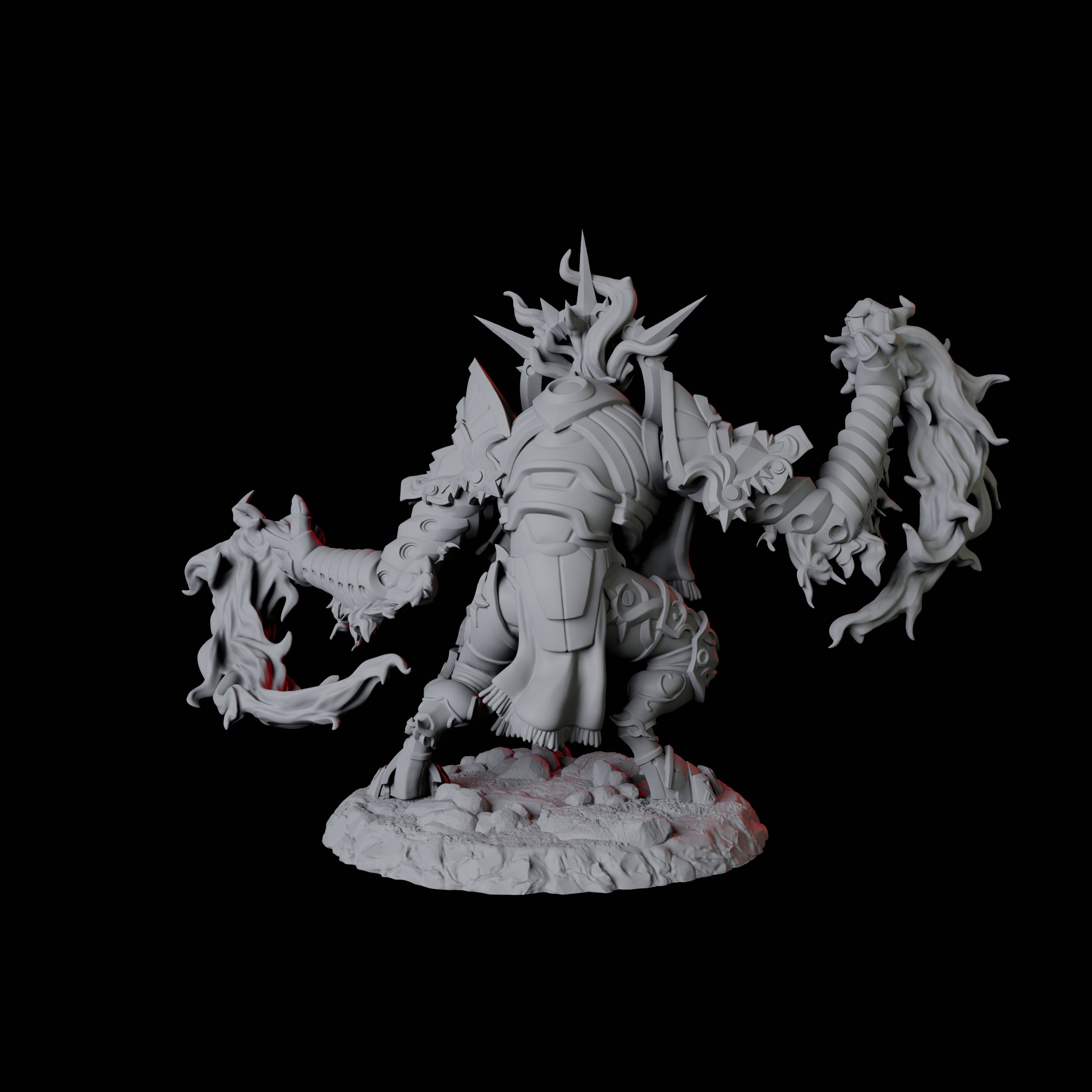 Surging Bastion Archon B Miniature for Dungeons and Dragons, Pathfinder or other TTRPGs