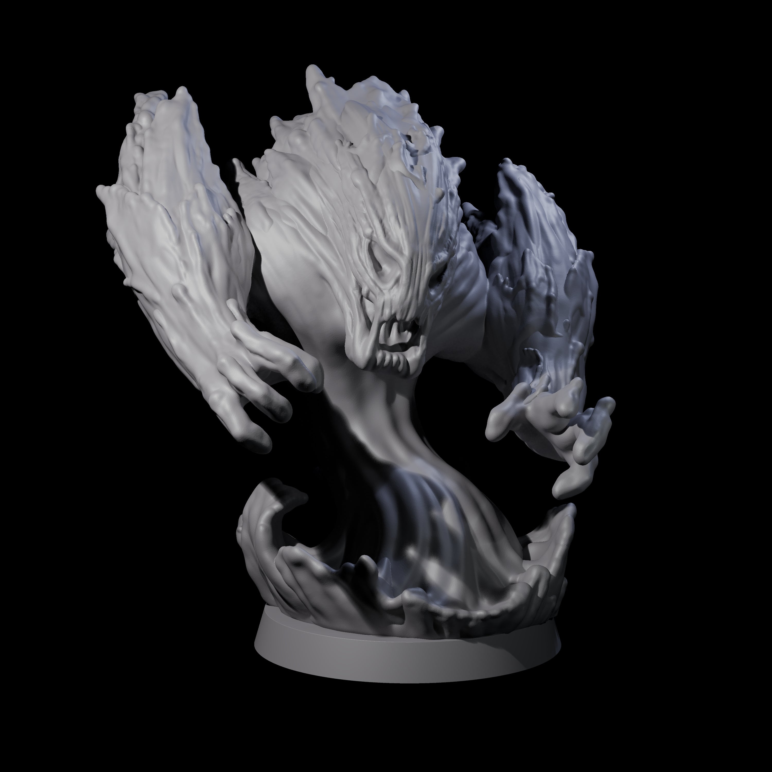 Surging Water Mephit Miniature for Dungeons and Dragons, Pathfinder or other TTRPGs