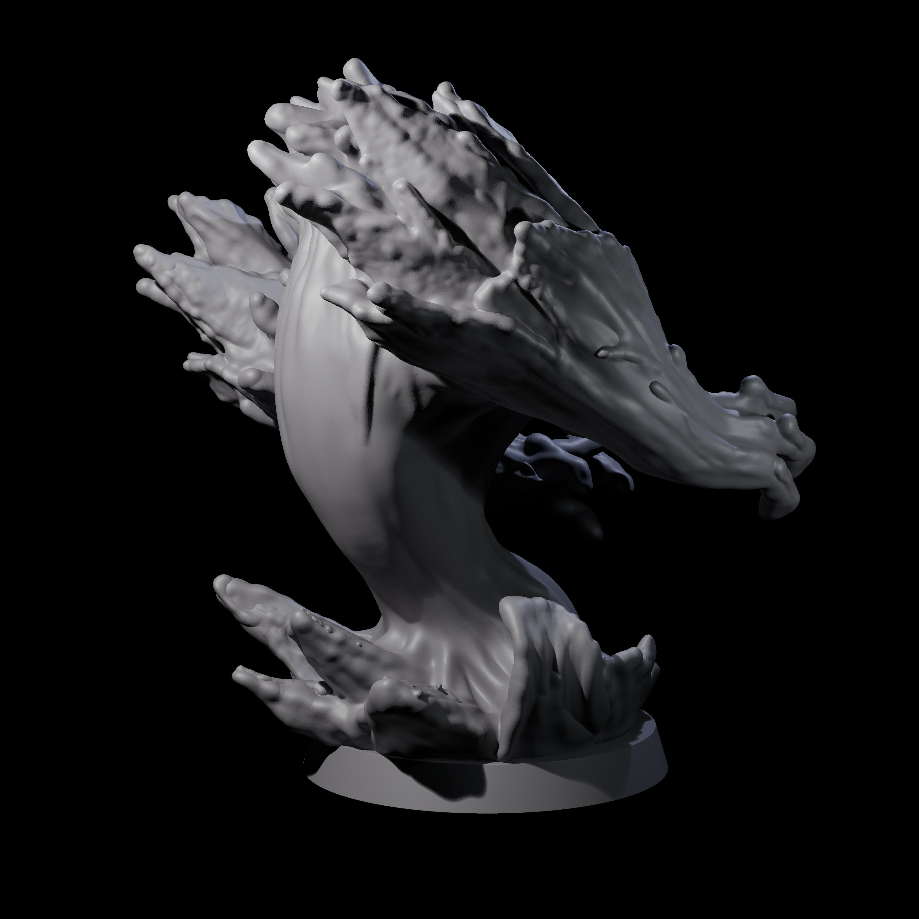 Surging Water Mephit Miniature for Dungeons and Dragons, Pathfinder or other TTRPGs