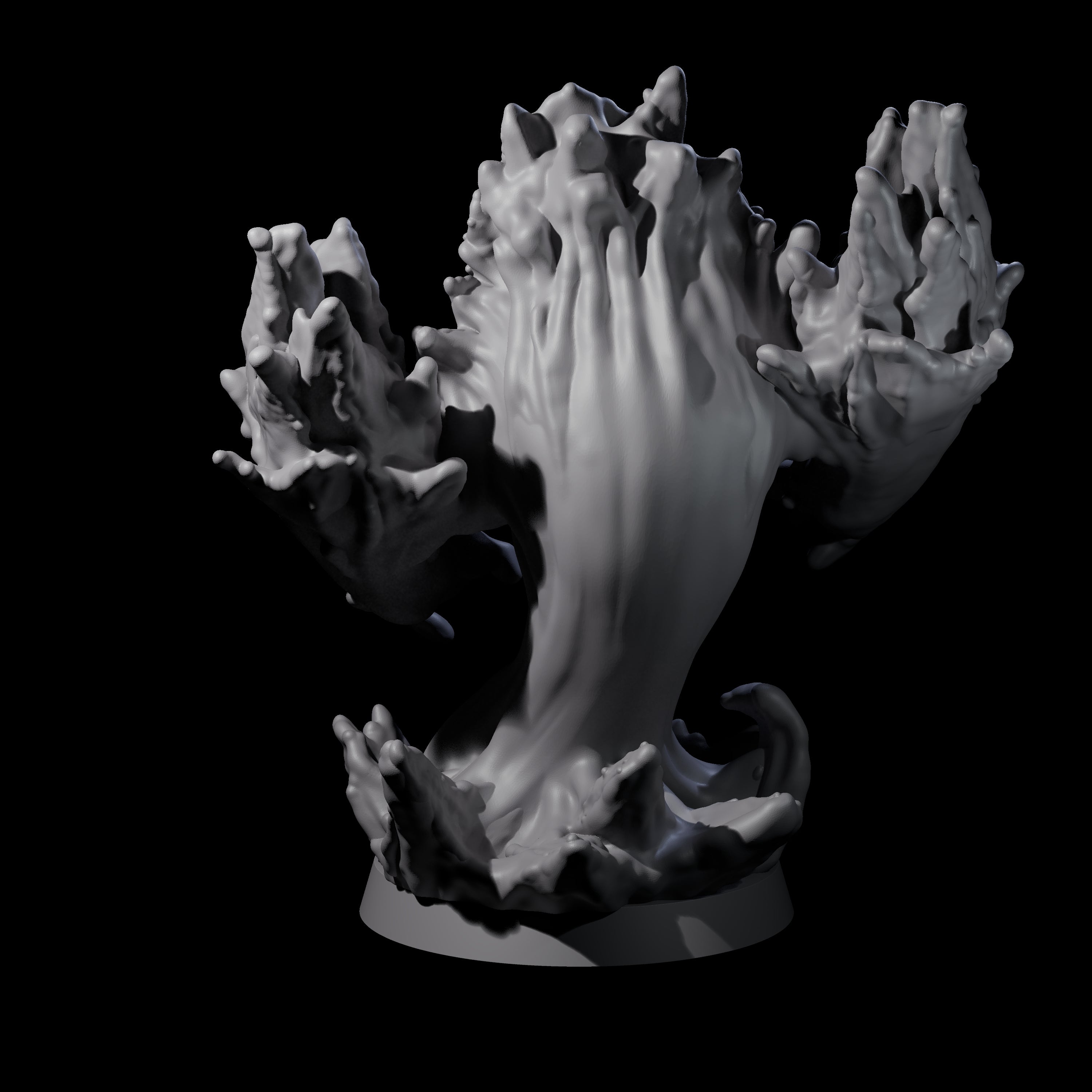 Surging Water Mephit Miniature for Dungeons and Dragons, Pathfinder or other TTRPGs