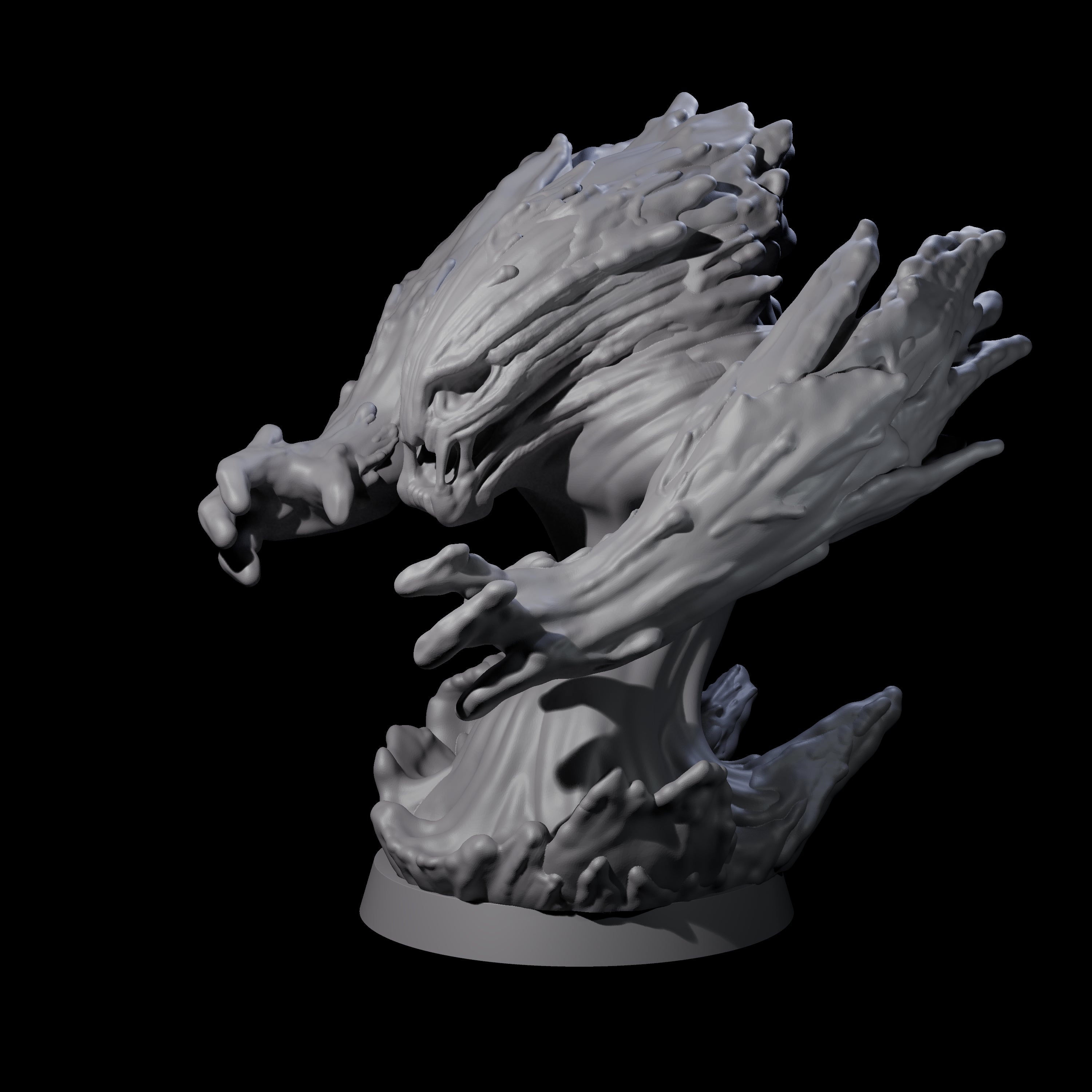 Surging Water Mephit Miniature for Dungeons and Dragons, Pathfinder or other TTRPGs