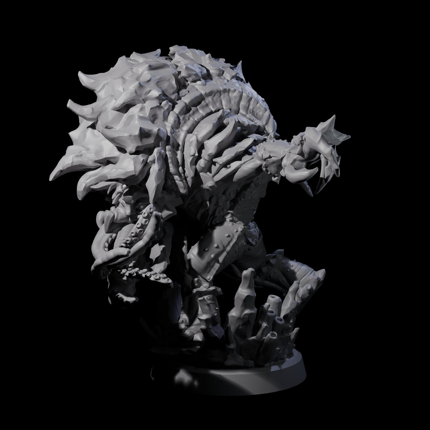Swarming Wastrilith A Miniature for Dungeons and Dragons, Pathfinder or other TTRPGs