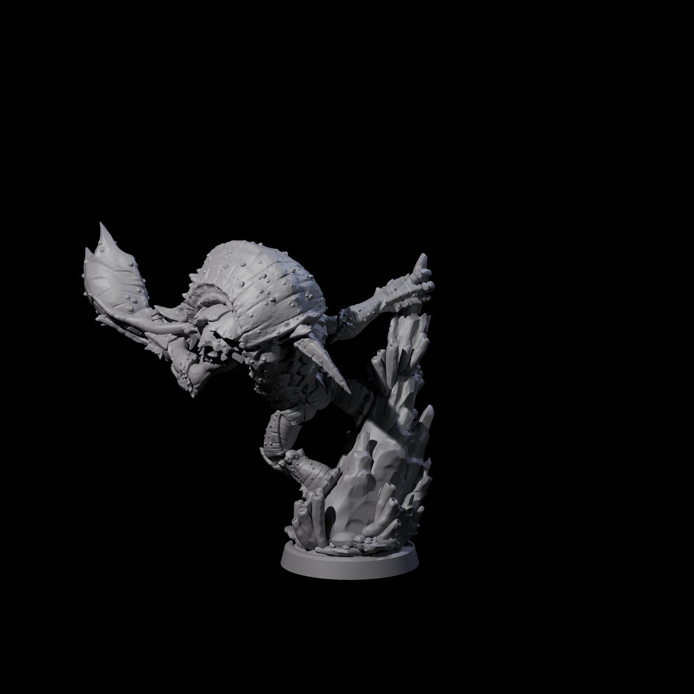Swarming Wastrilith D Miniature for Dungeons and Dragons, Pathfinder or other TTRPGs