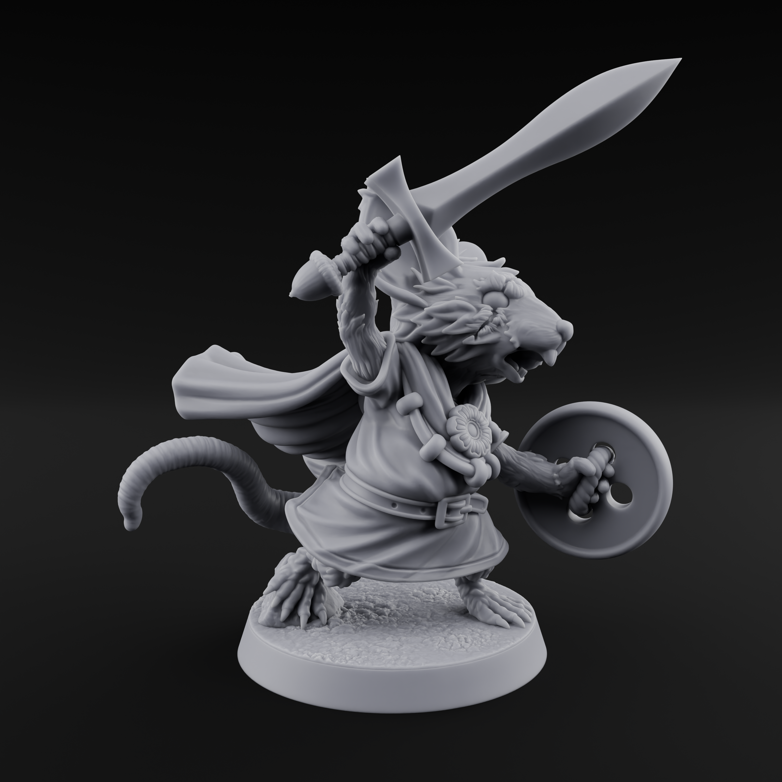 Swashbuckling Mousling Warrior