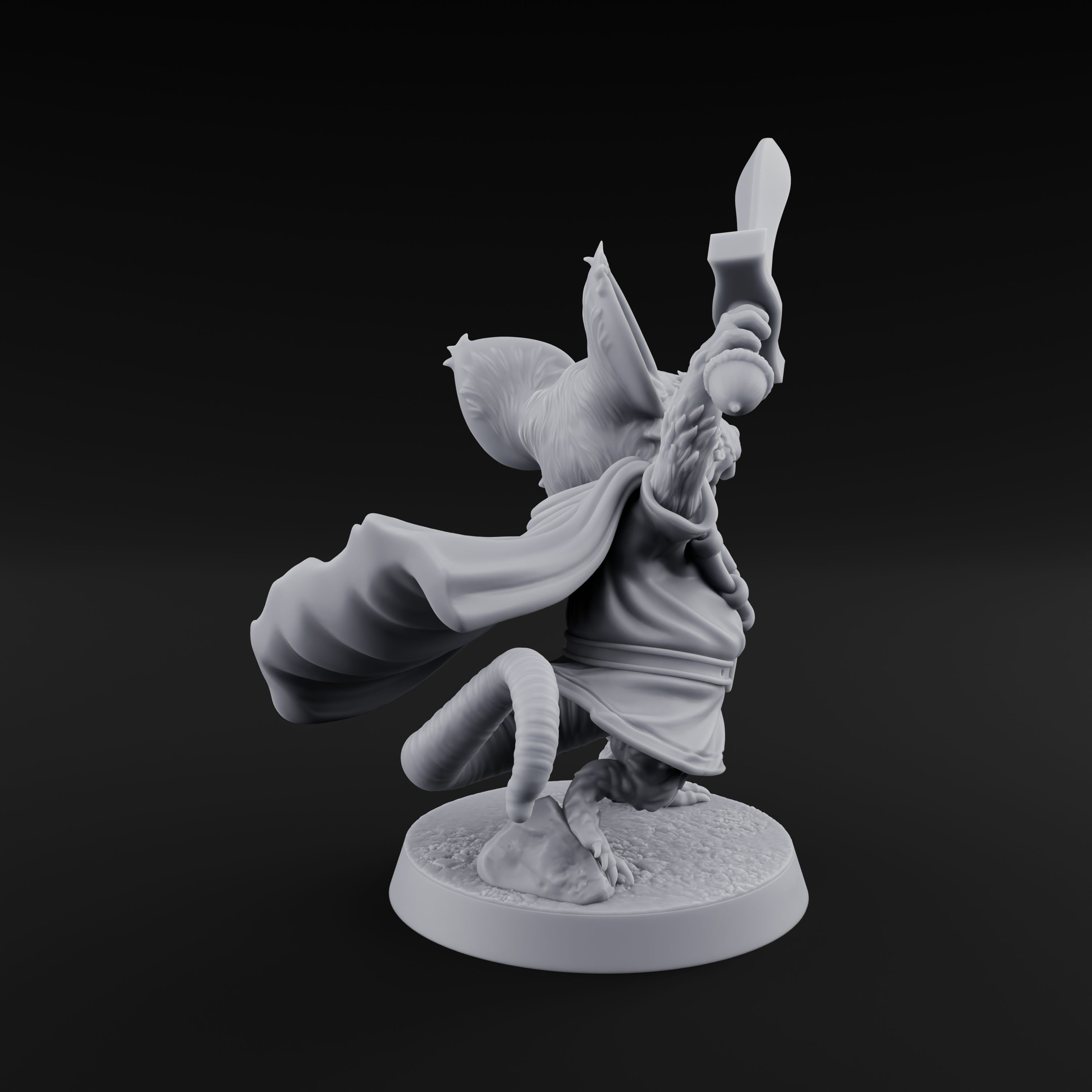 Swashbuckling Mousling Warrior