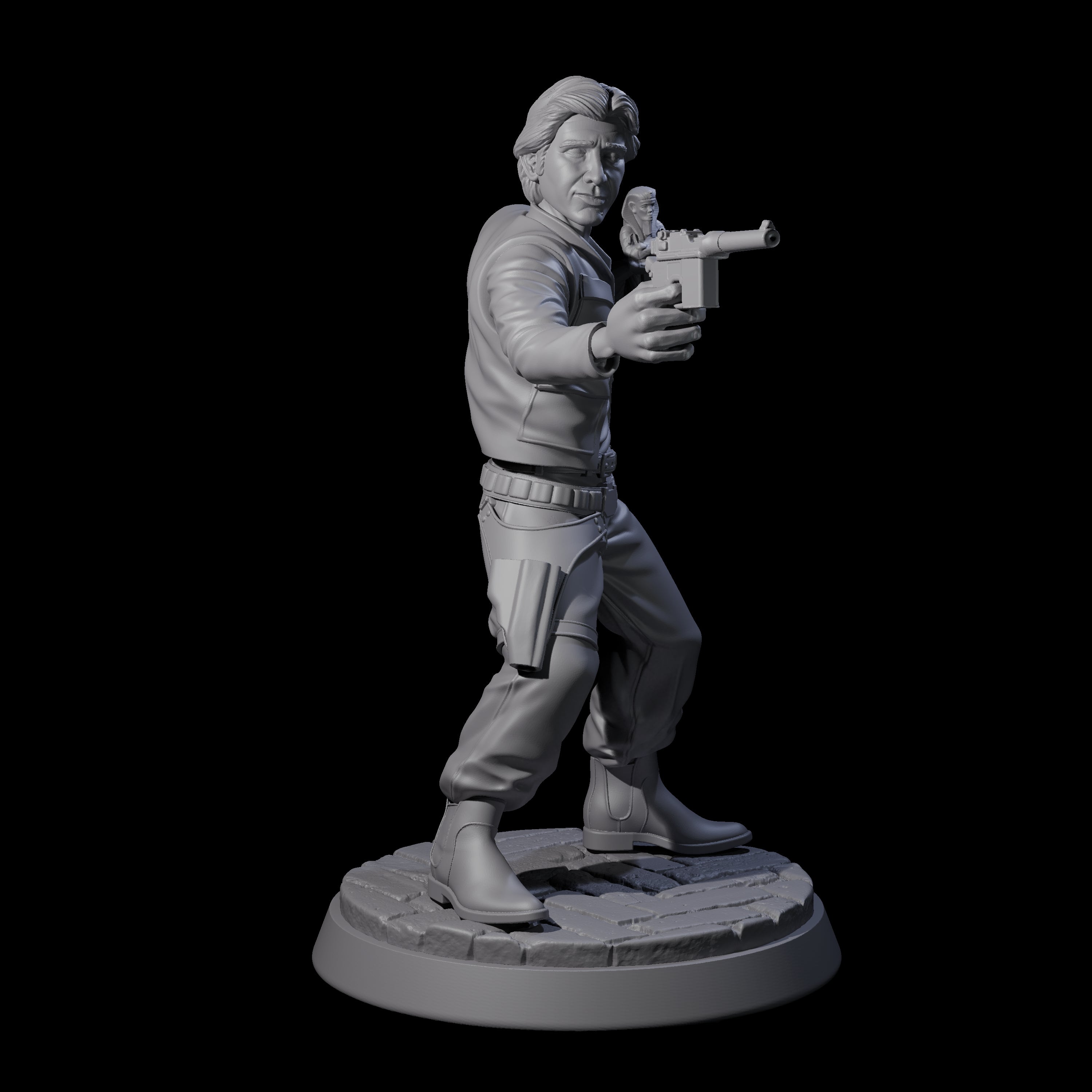 Swashbulking Archeologist Miniature for Dungeons and Dragons, Pathfinder or other TTRPGs